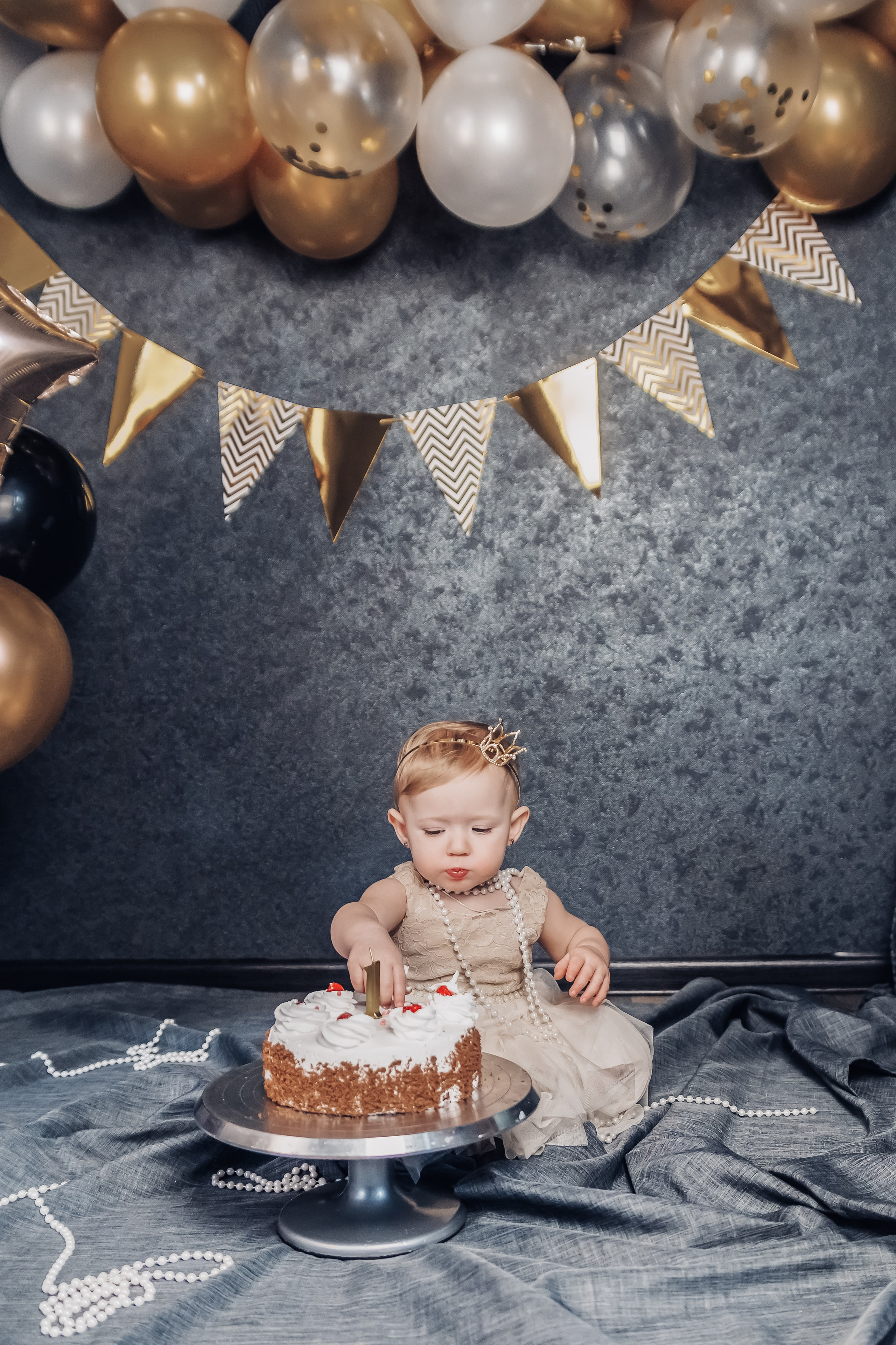 Первый день рождения!. Детский и семейный фотограф в Бердске и Новосибирске Дарья Гребнева