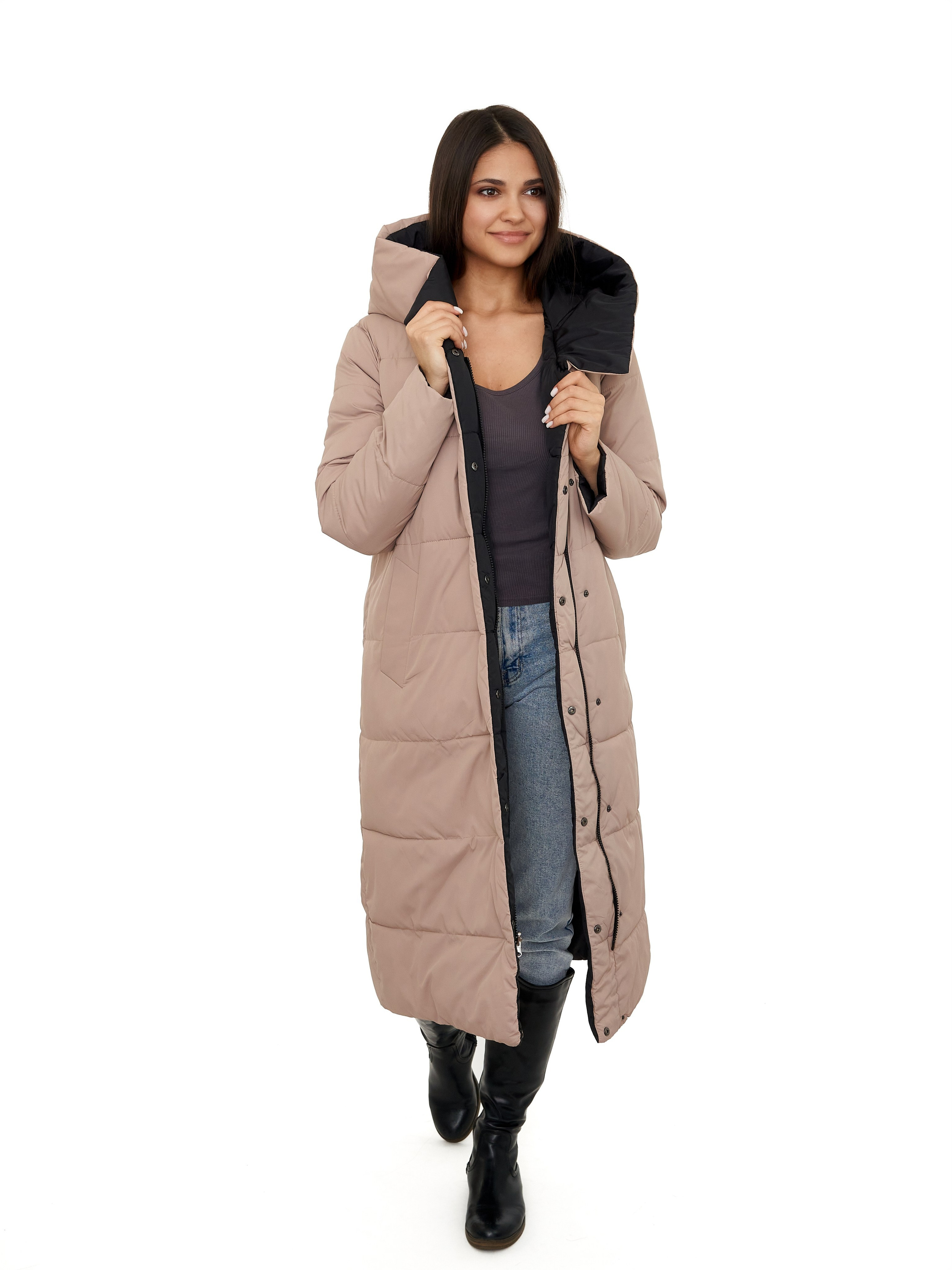 Двухсторонние пуховики. Каталожный предметный фотограф