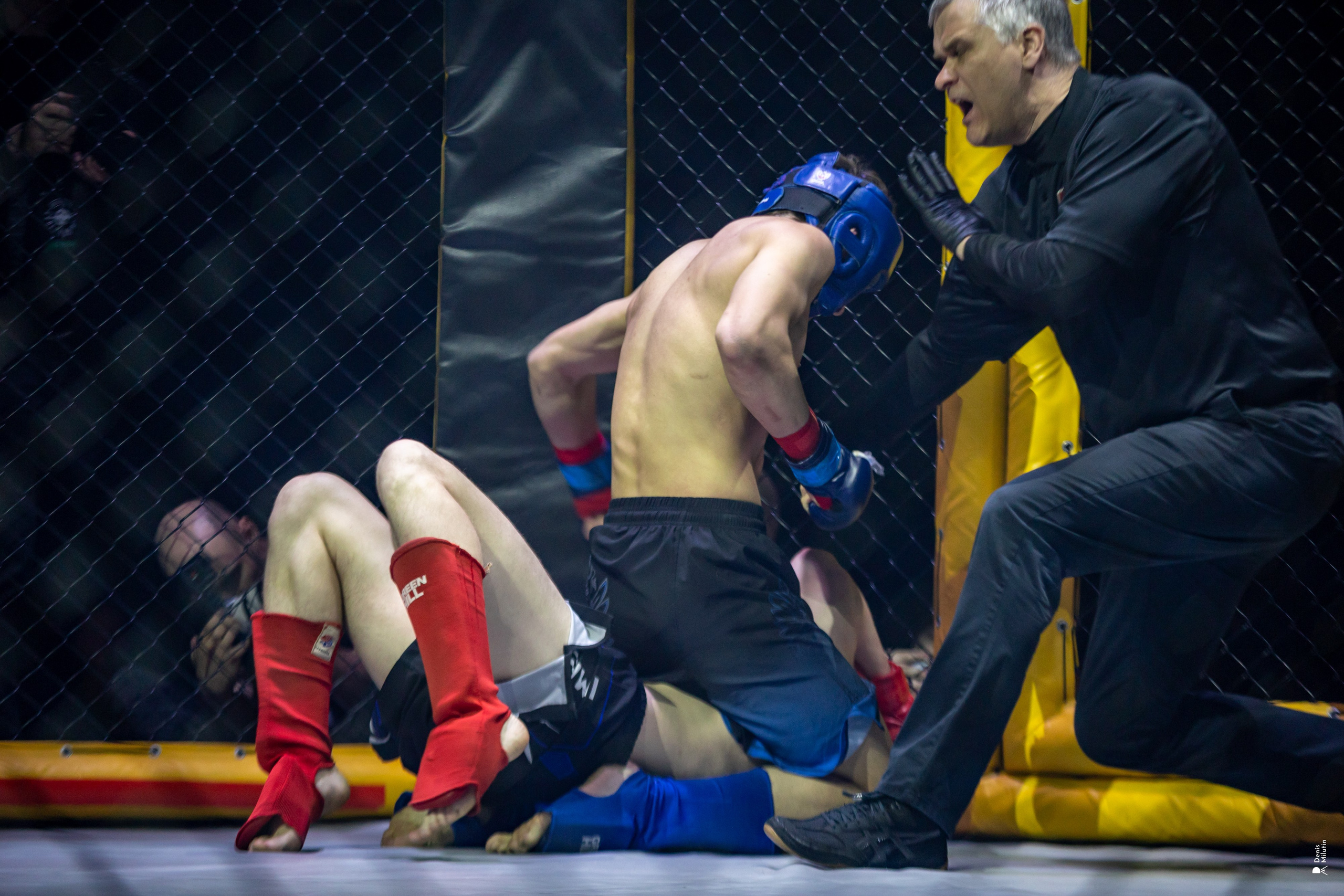 Бои в клетке «Северный Воин». Портретный фотограф Денис Милютин