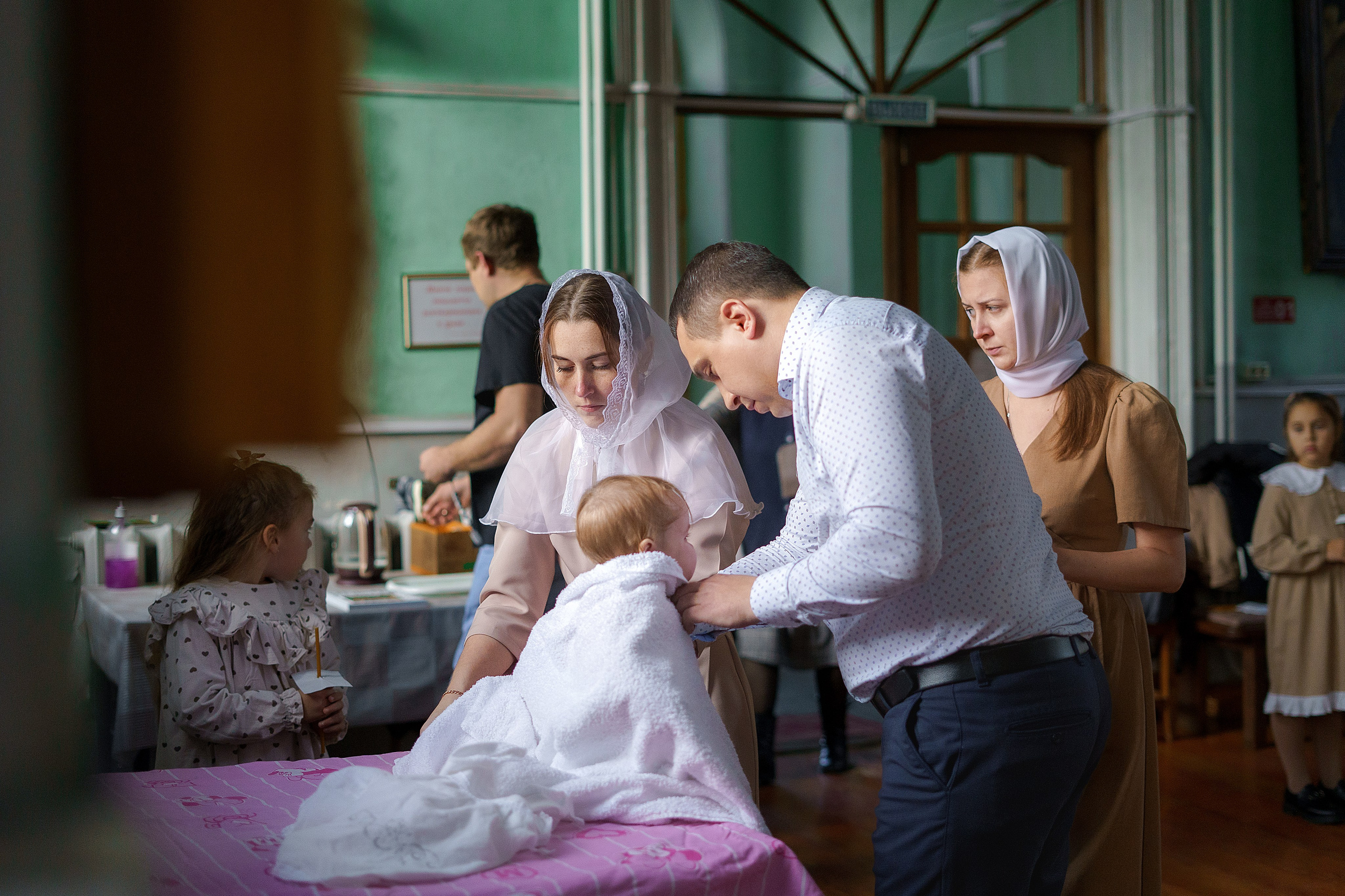 Крещение Анны, ст. Казанская. Семейный и детский фотограф в Гулькевичи, Кропоткине