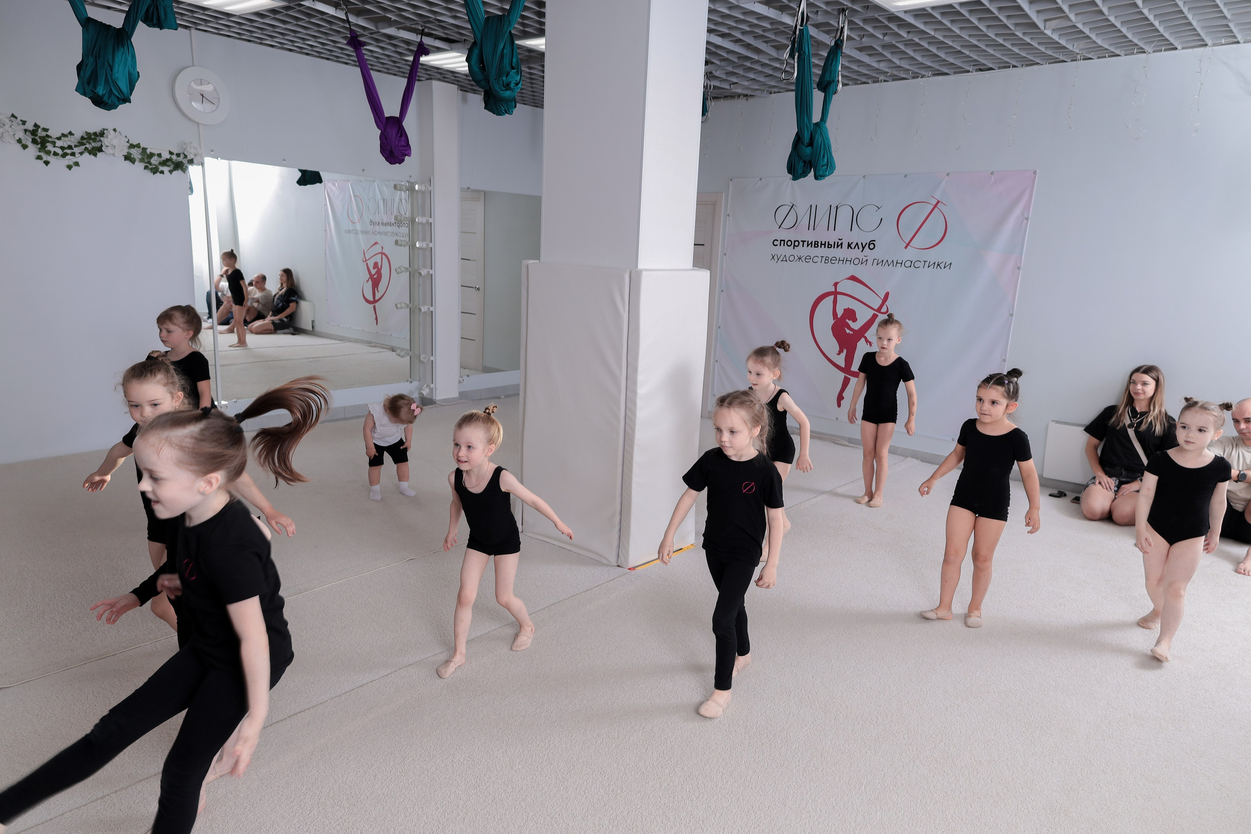 Открытый урок гимнастика. Фотограф Надршина Лилия
