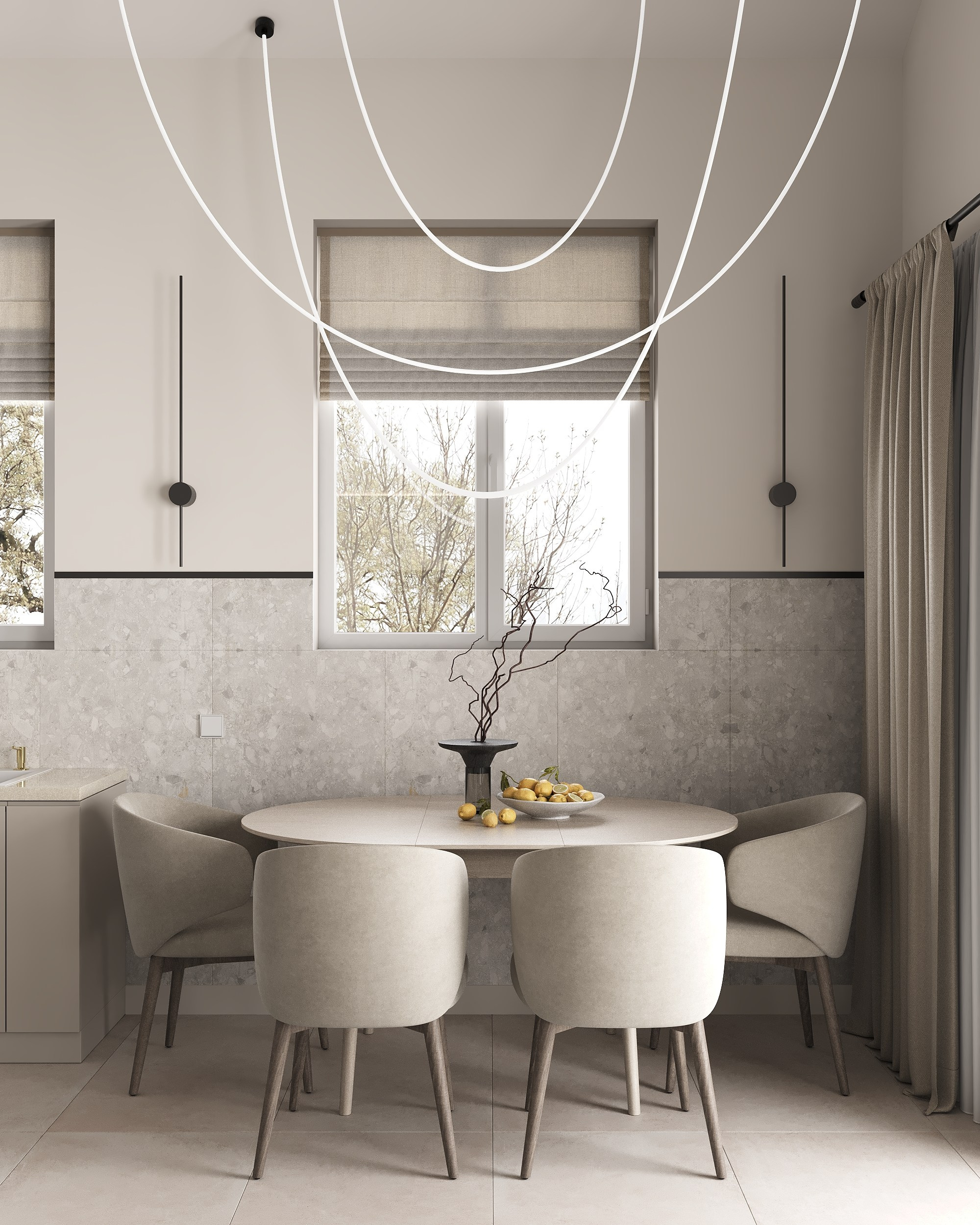 Загородный дом // проект. Дизайнер интерьера | kolchanova.dsgn