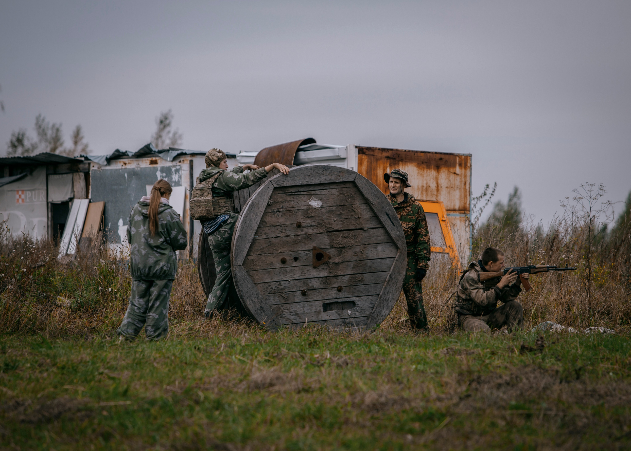 Квалификационные испытания. Сдача на шеврон «Боевая Единица». Портретный фотограф в Москве Дарья Цезария
