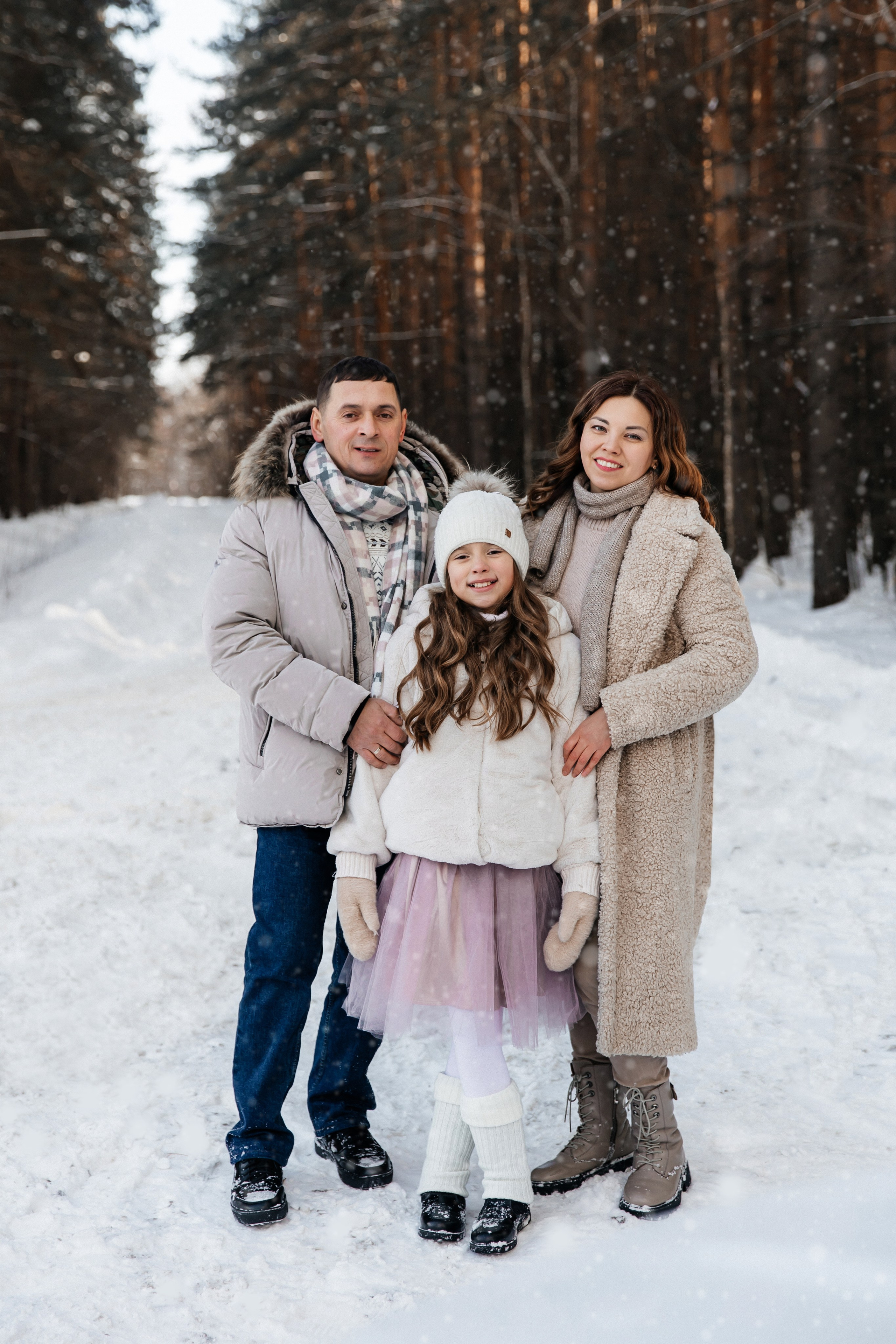 Зимняя прогулка. Свадебный и семейный фотограф у Уфе Евгения Сазонова