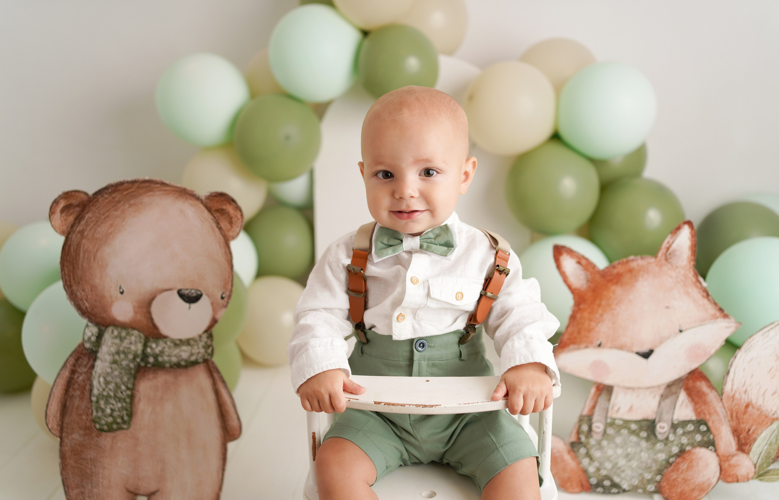 Детская фотосессия Первый годик для мальчиков. Детский фотограф и фотограф новорожденных в Калининград Оксана Иваний