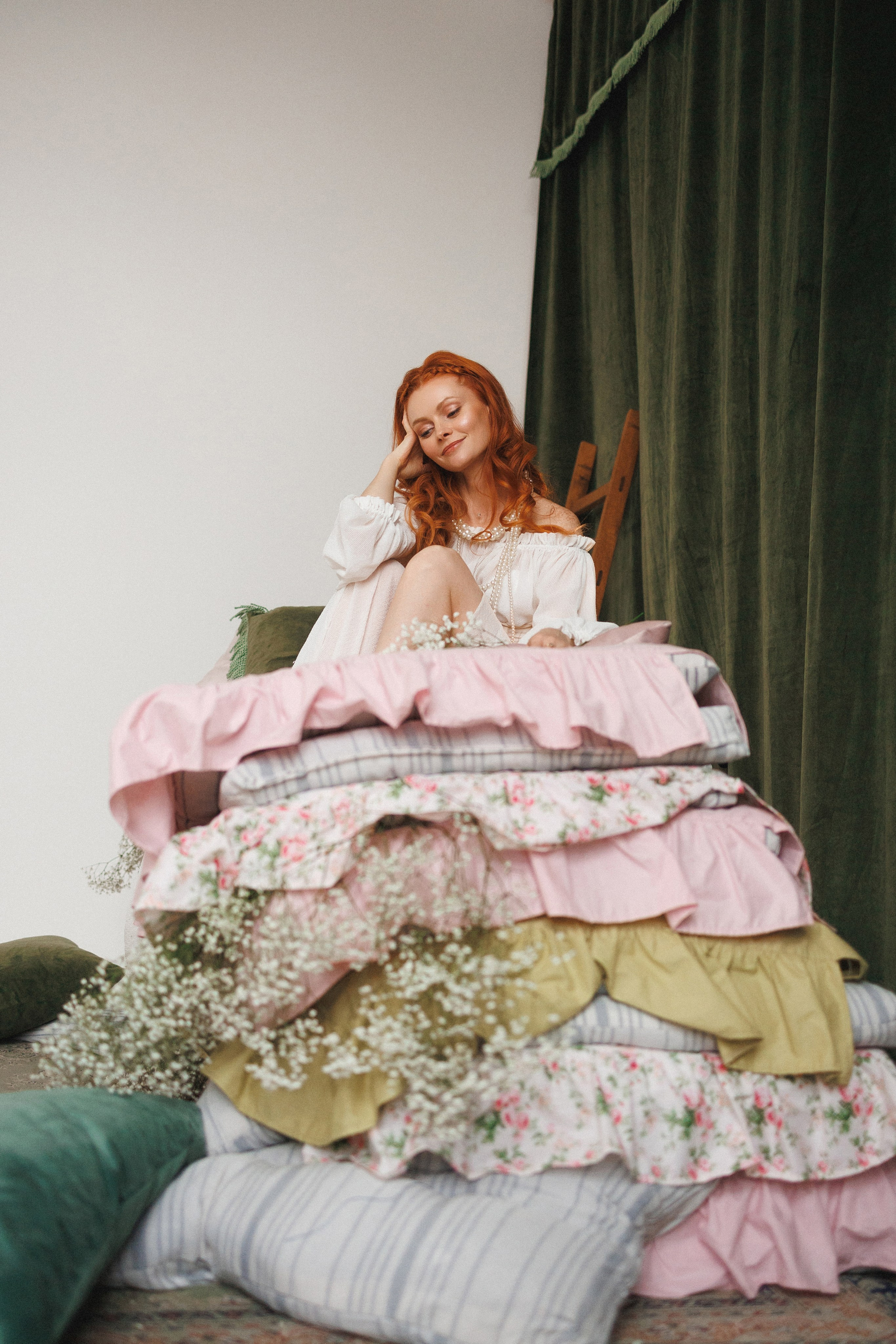 Женская фотосессия в стиле «Принцесса на горошине». Семейный и детский фотограф в Краснодаре Анна Трашкова