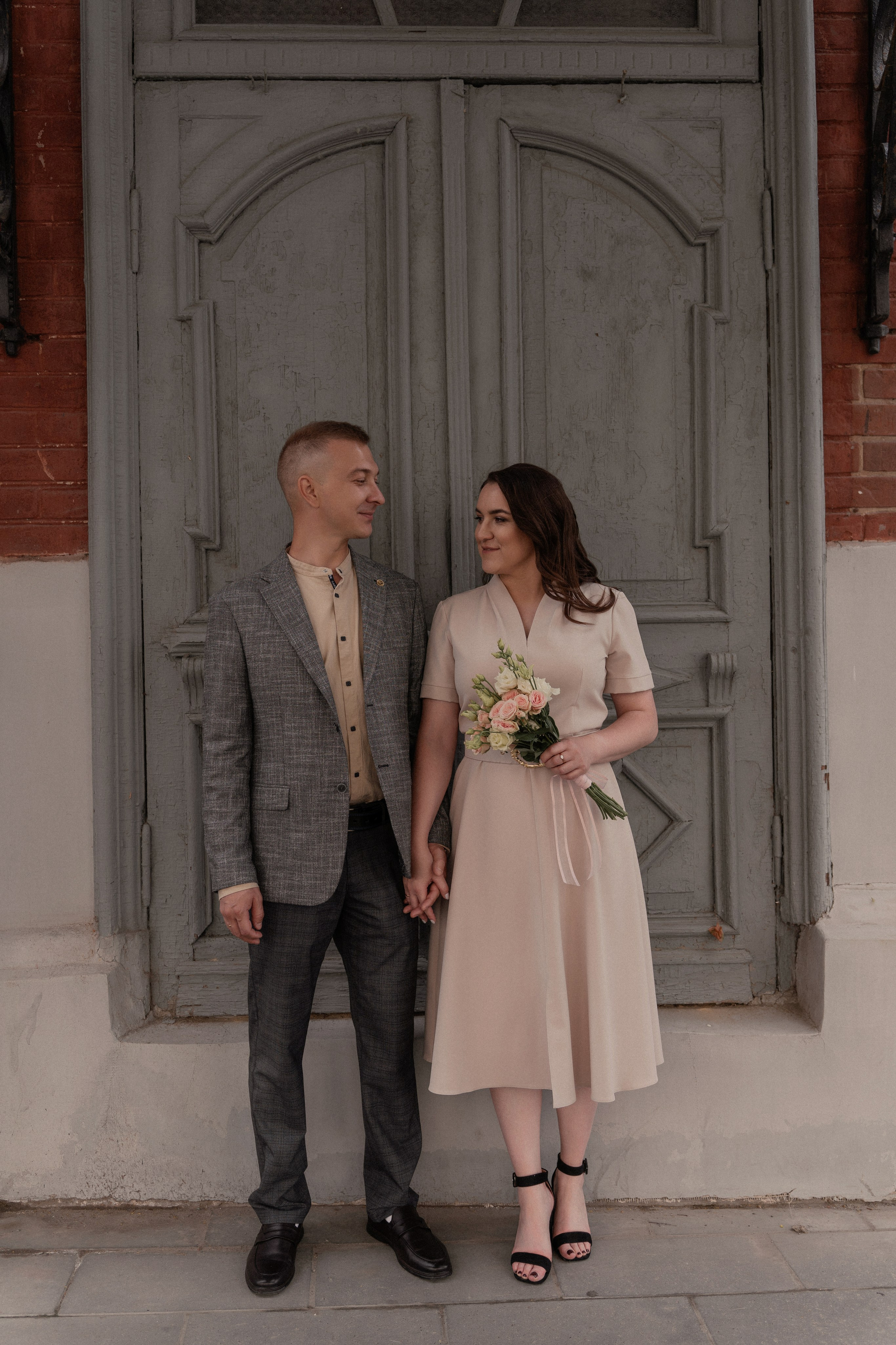 Съемка на улице после росписи