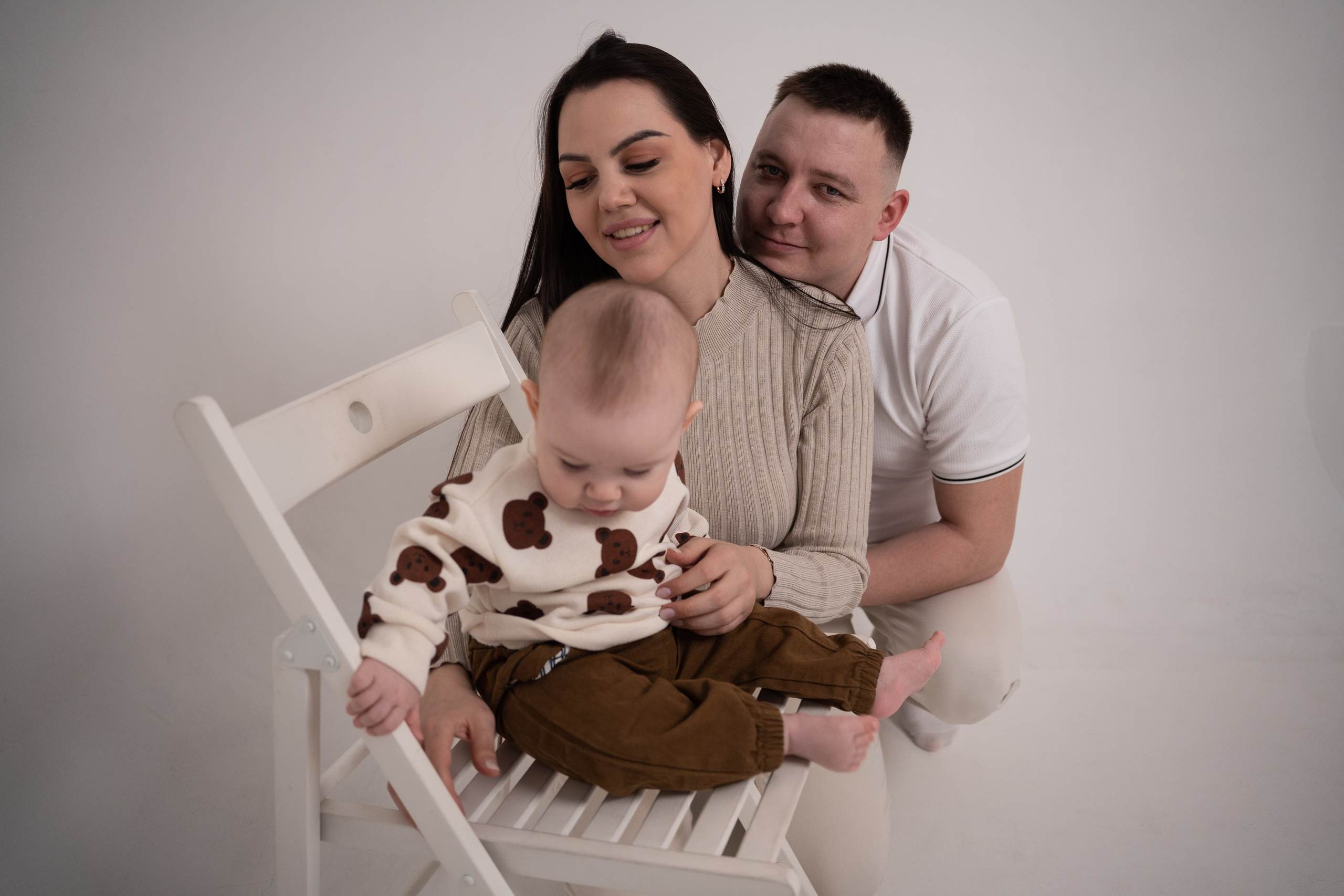 Семейная съемка в студии