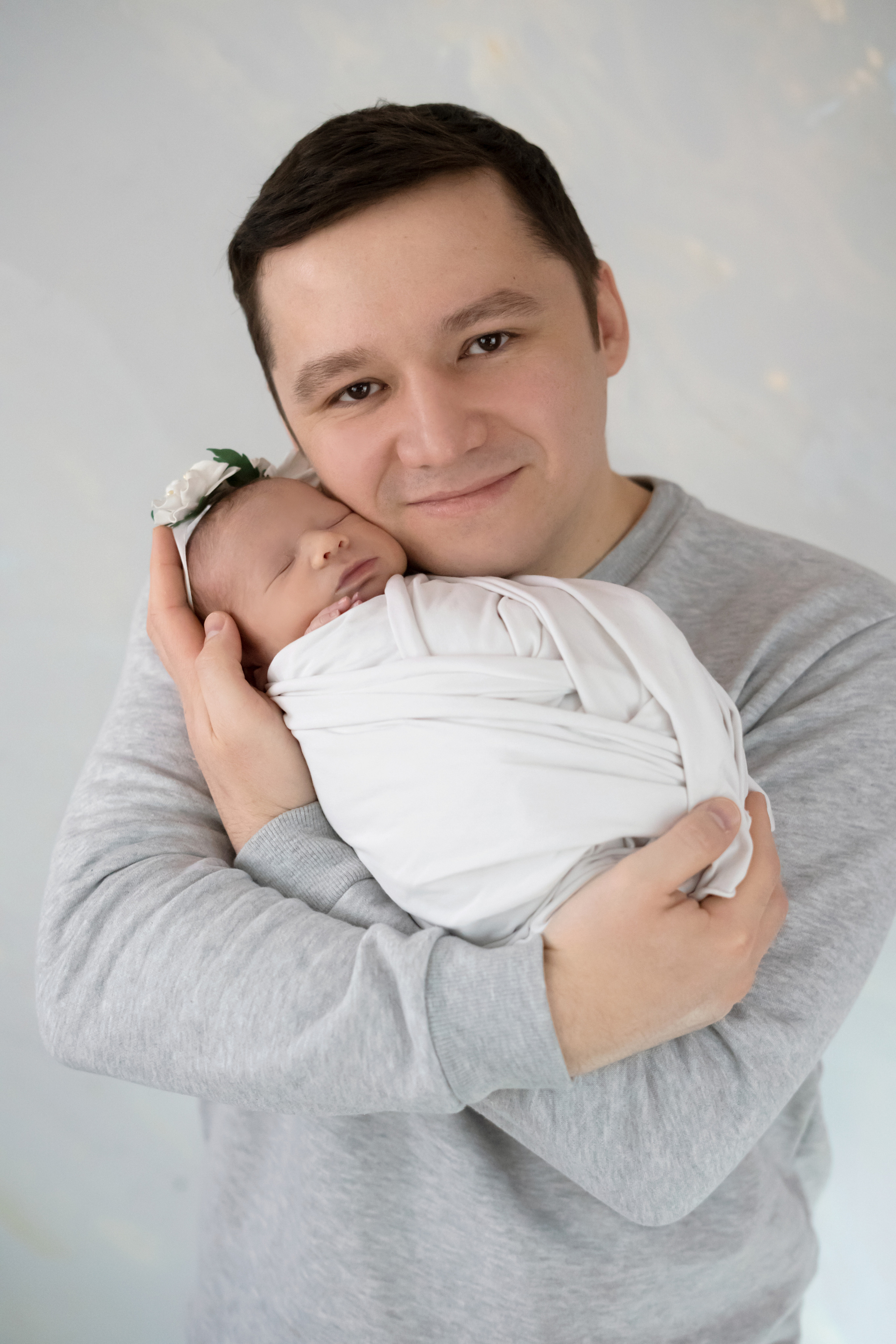 Фото с родителями. Мила Посвит Фотограф новорожденных в Тобольске