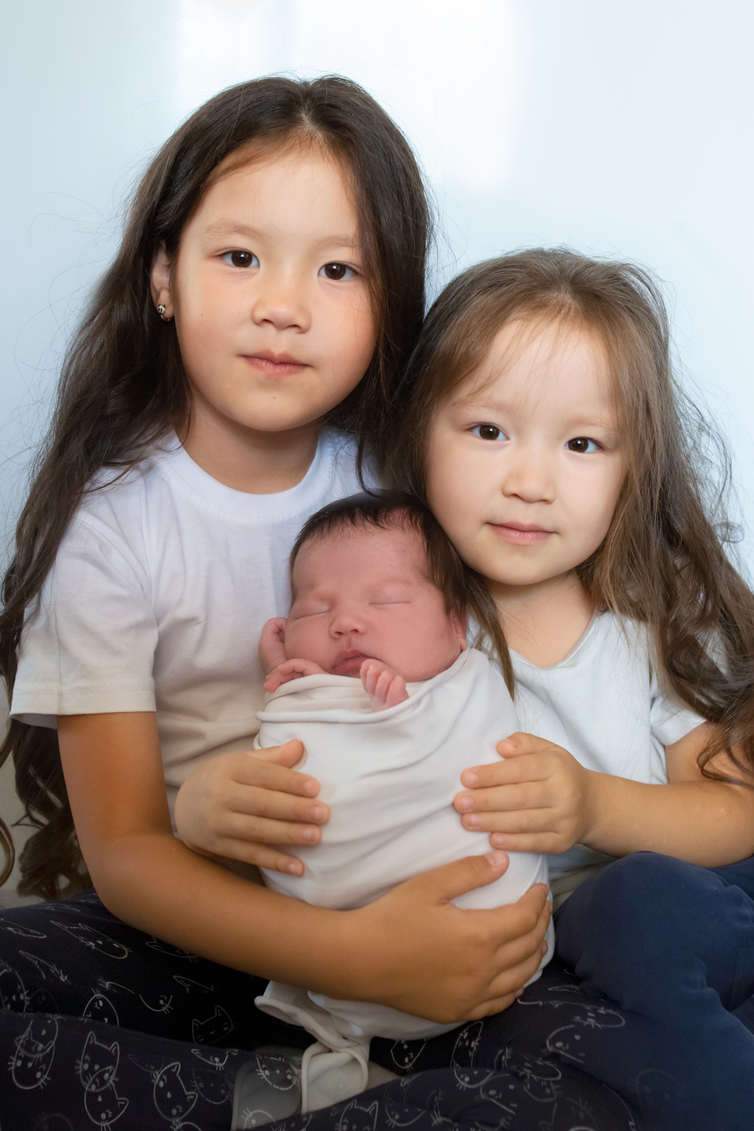 Фото с родителями. Мила Посвит Фотограф новорожденных в Тобольске