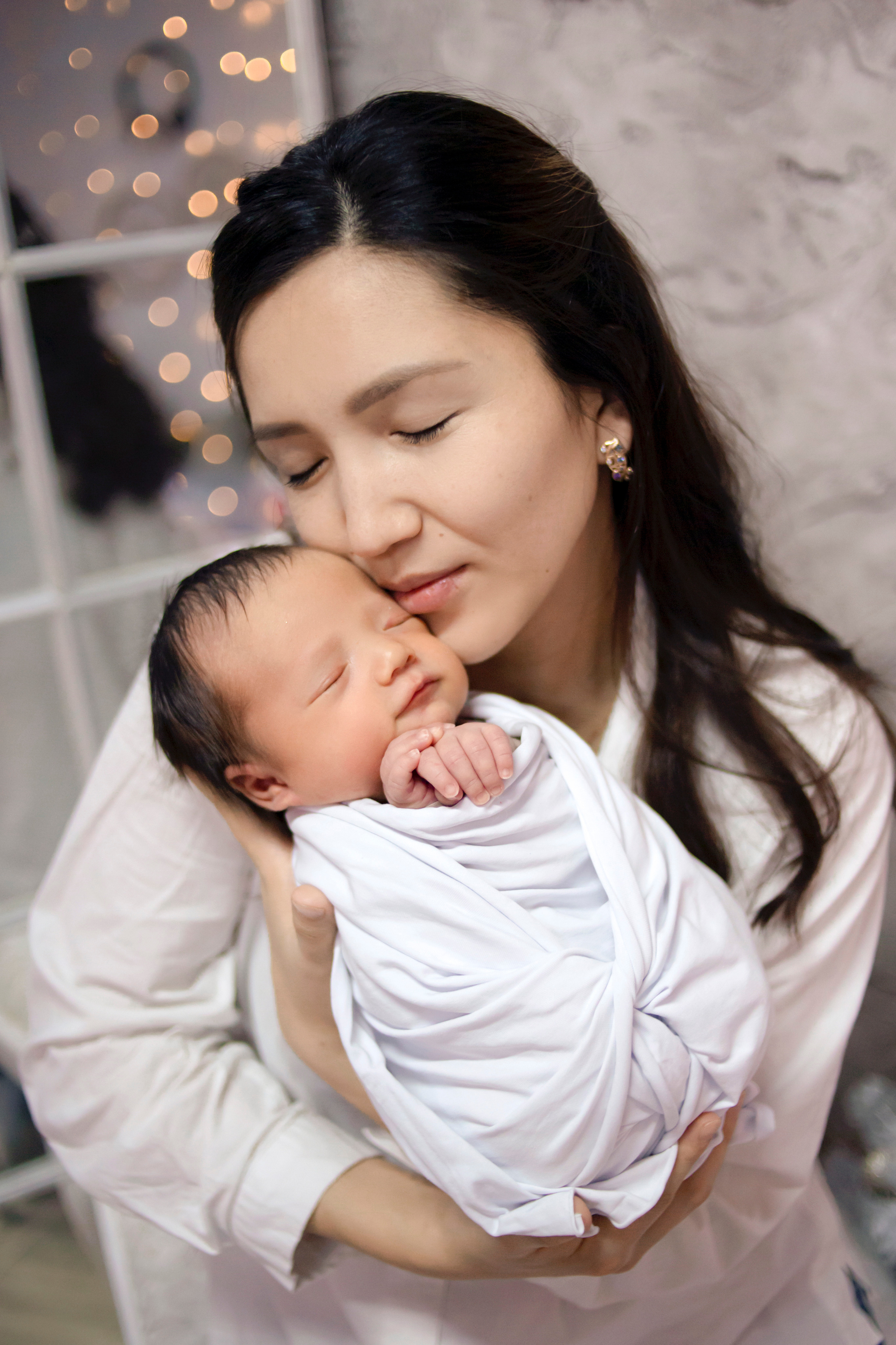 Фото с родителями. Мила Посвит Фотограф новорожденных в Тобольске