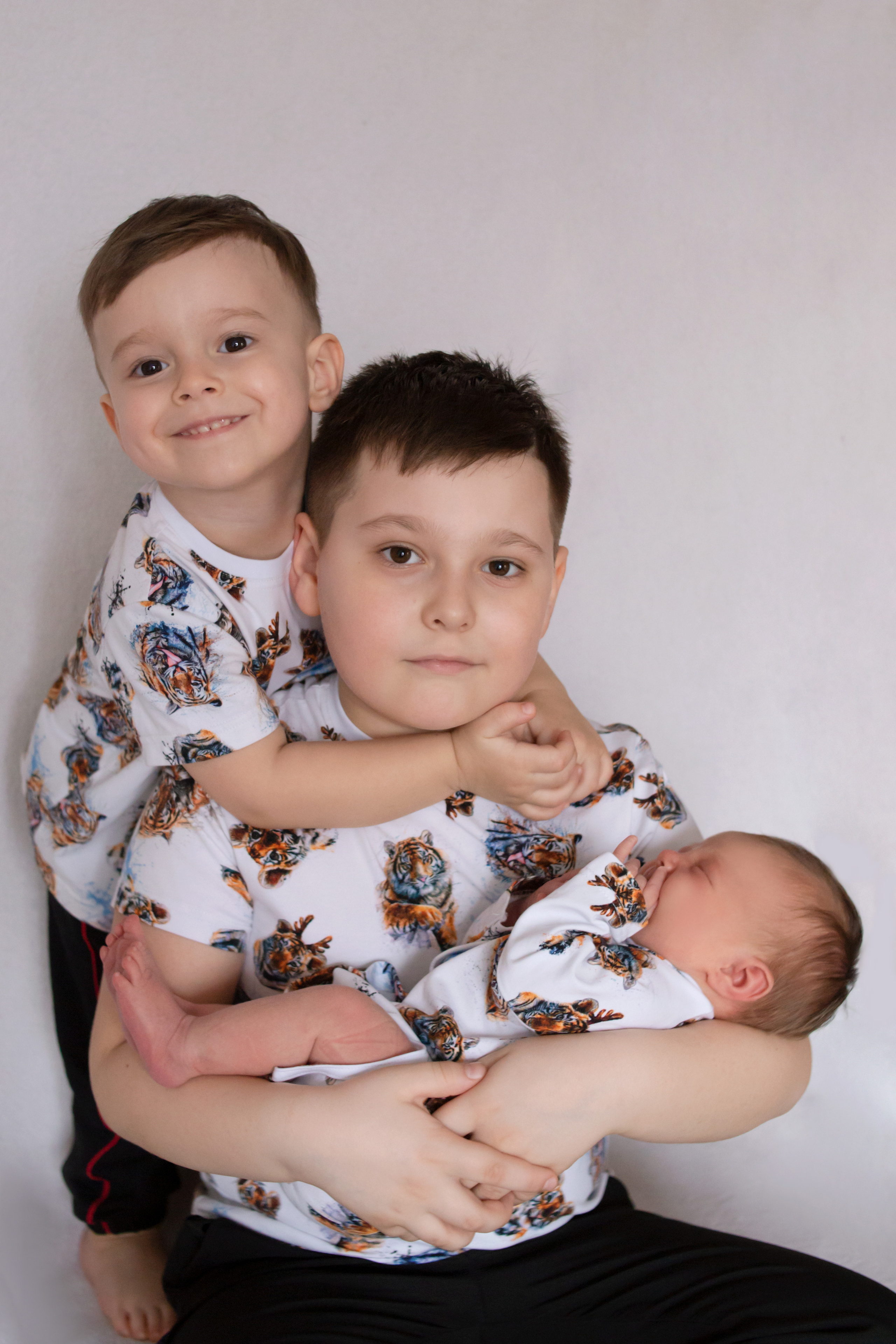 Фото с родителями. Мила Посвит Фотограф новорожденных в Тобольске