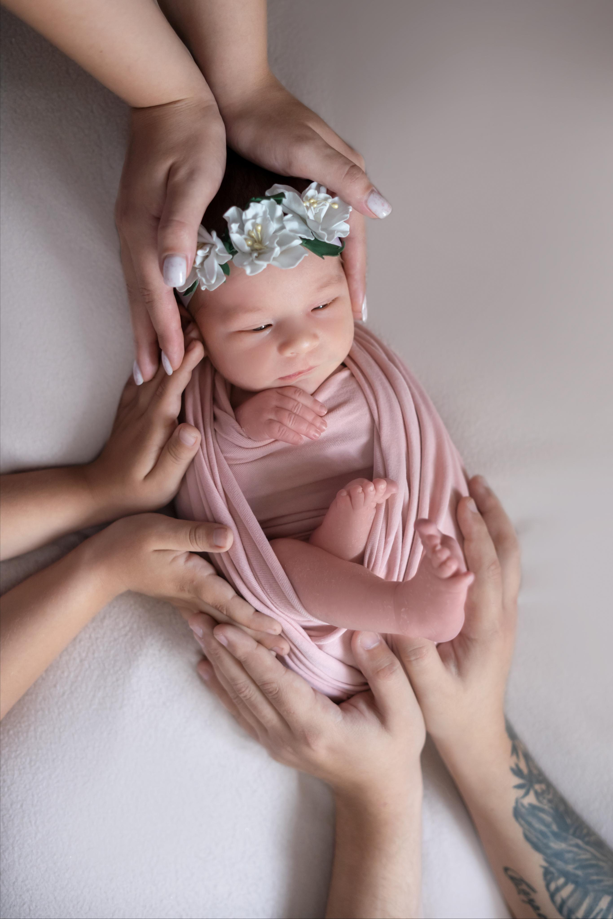 Девочки. Мила Посвит Фотограф новорожденных в Тобольске