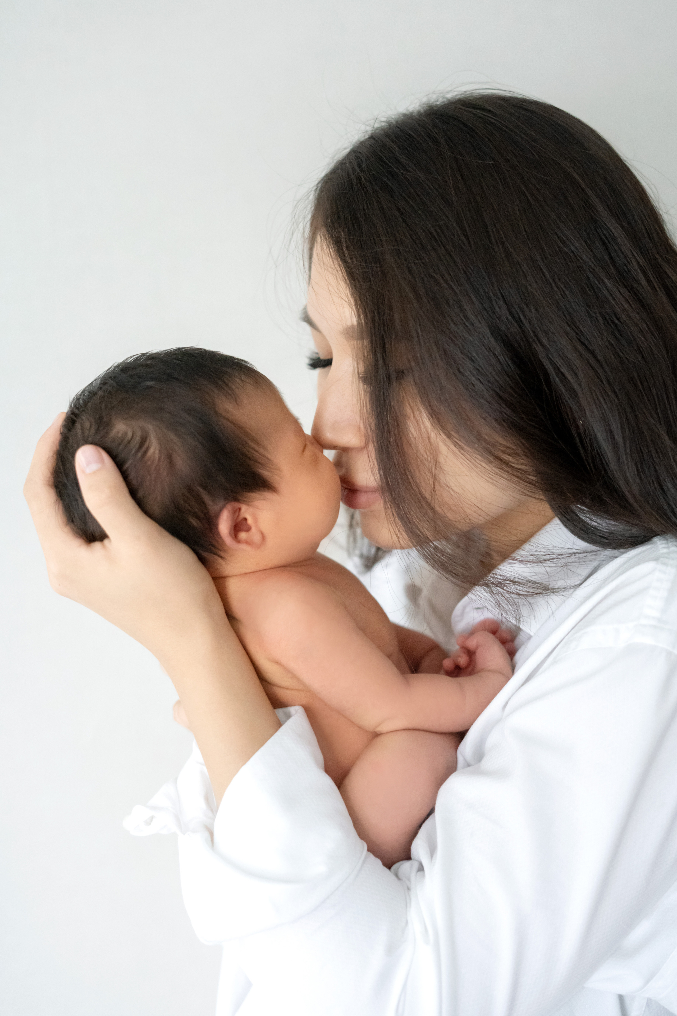 Фото с родителями. Мила Посвит Фотограф новорожденных в Тобольске