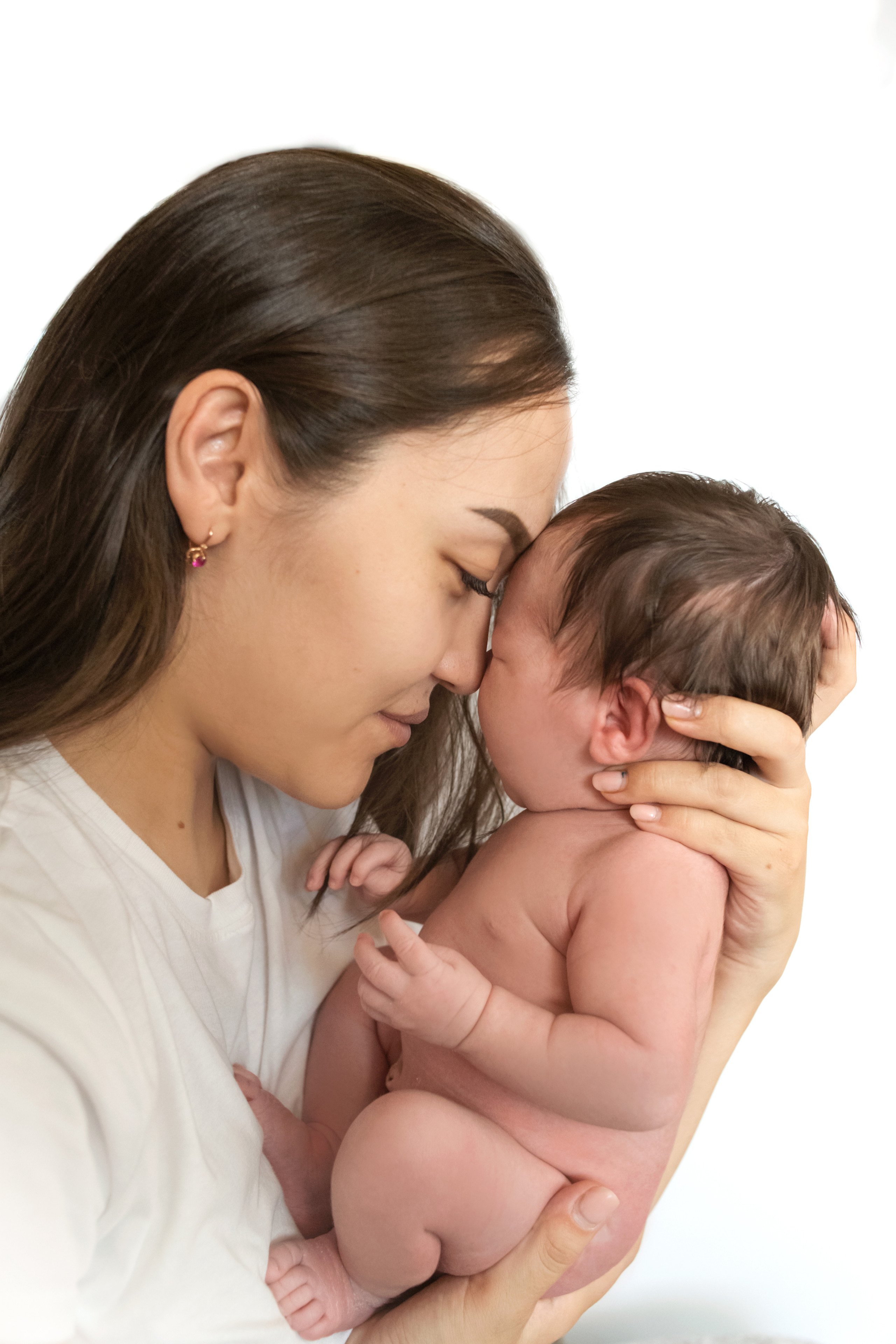 Фото с родителями. Мила Посвит Фотограф новорожденных в Тобольске