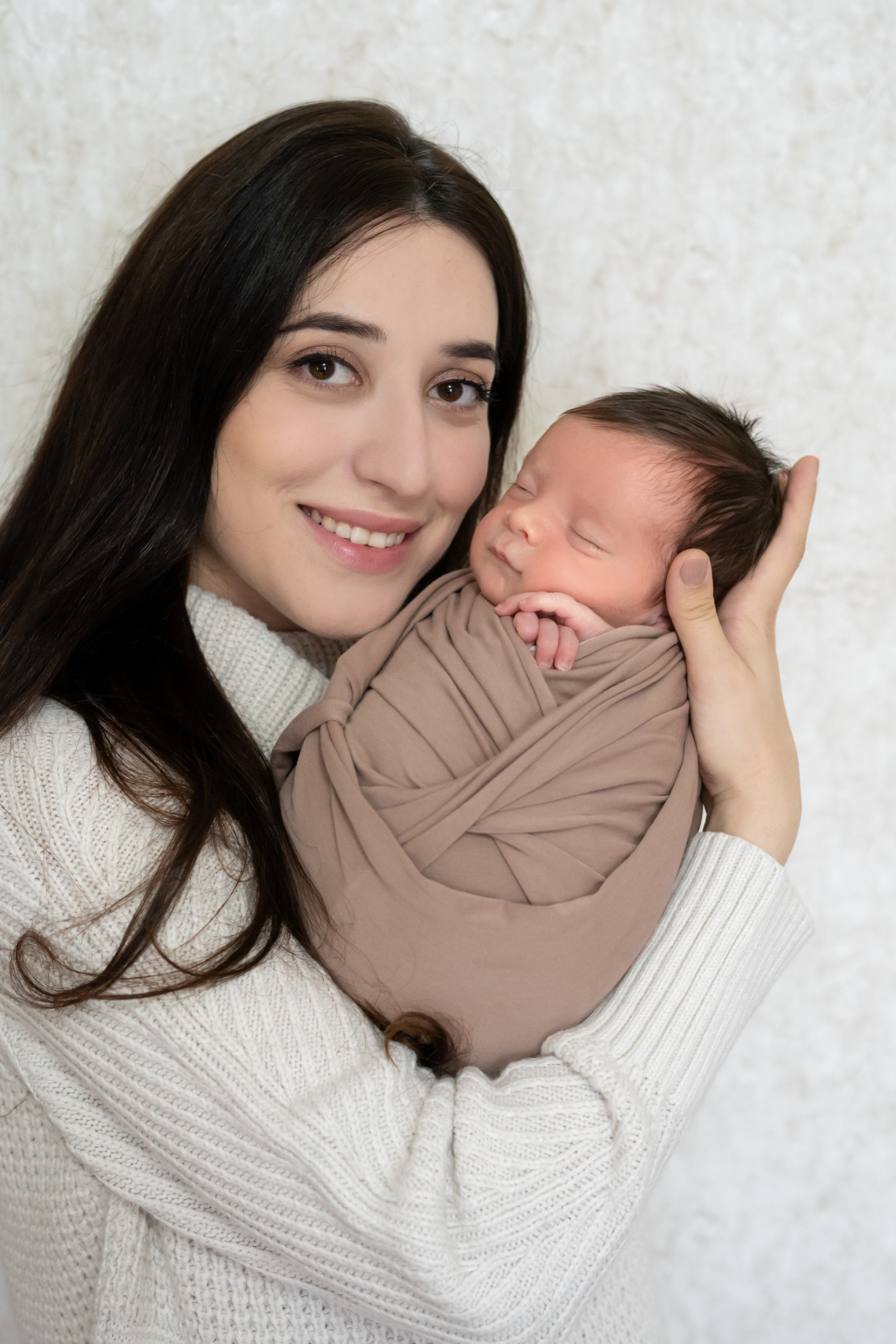 Фото с родителями. Мила Посвит Фотограф новорожденных в Тобольске