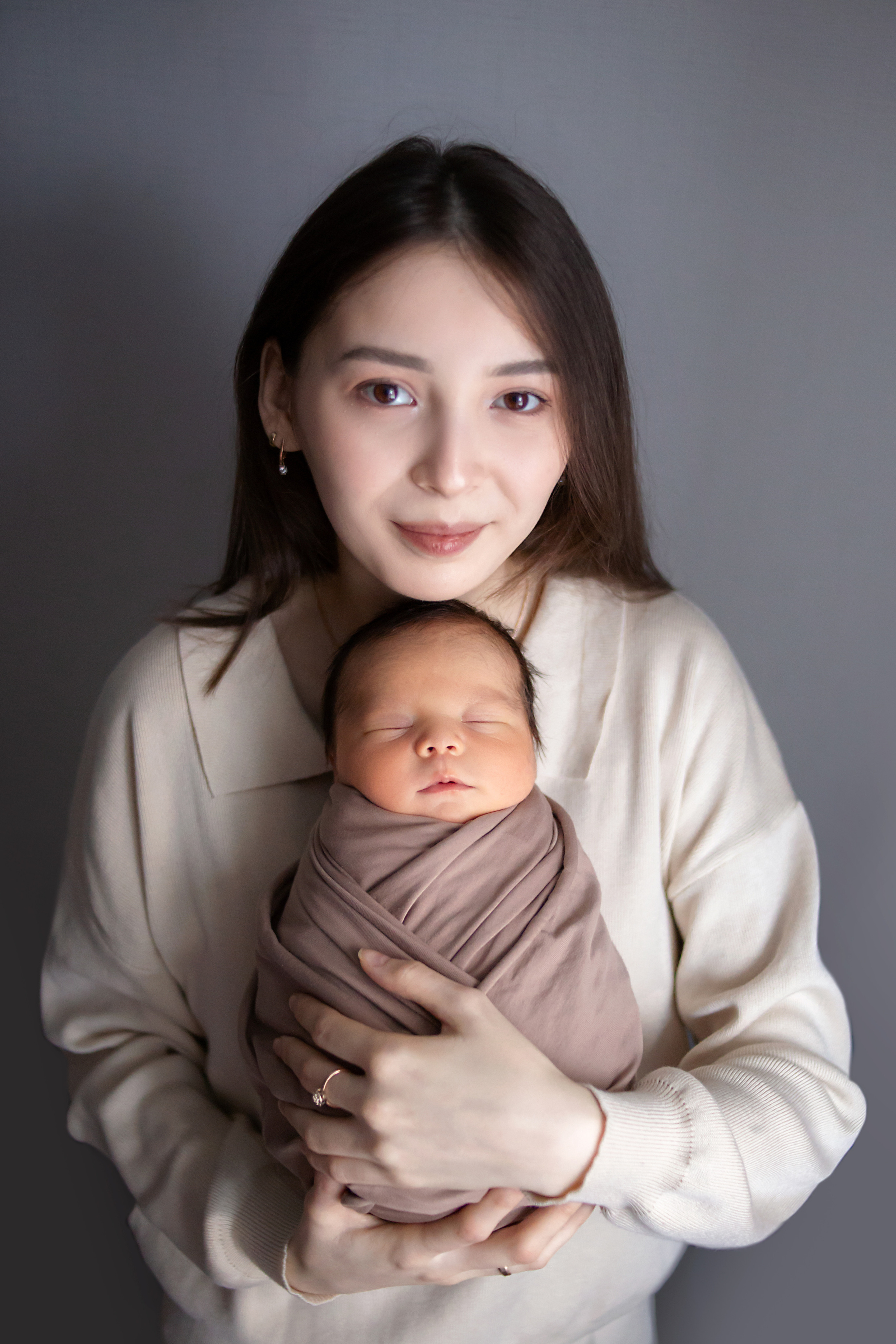 Фото с родителями. Мила Посвит Фотограф новорожденных в Тобольске