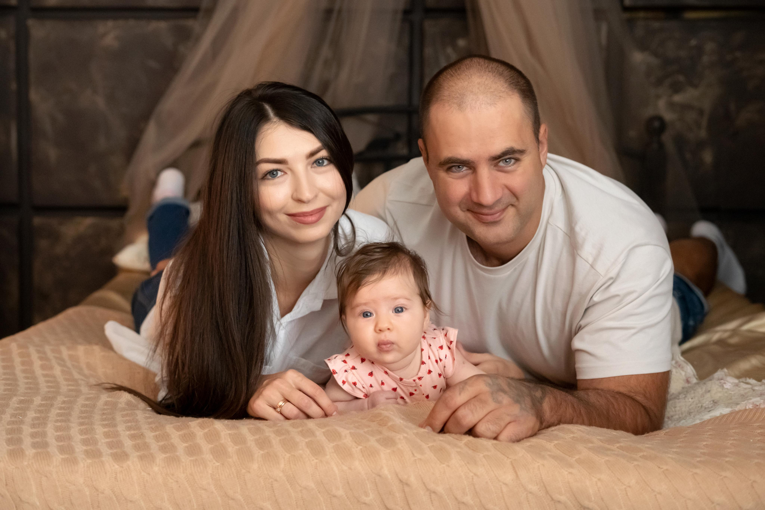 Семейная съемка. Мила Посвит Фотограф новорожденных в Тобольске