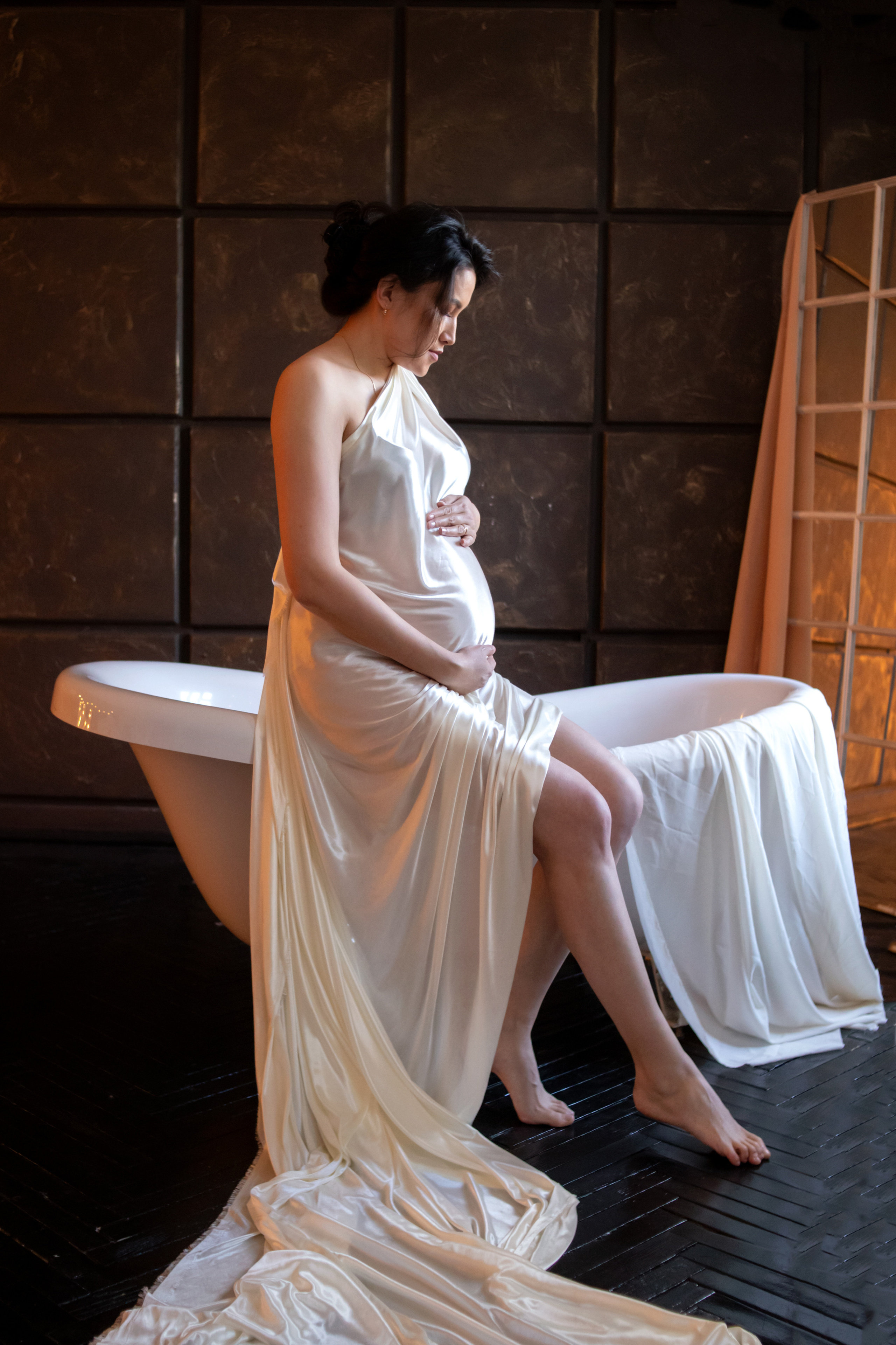 Беременность. Мила Посвит Фотограф новорожденных в Тобольске