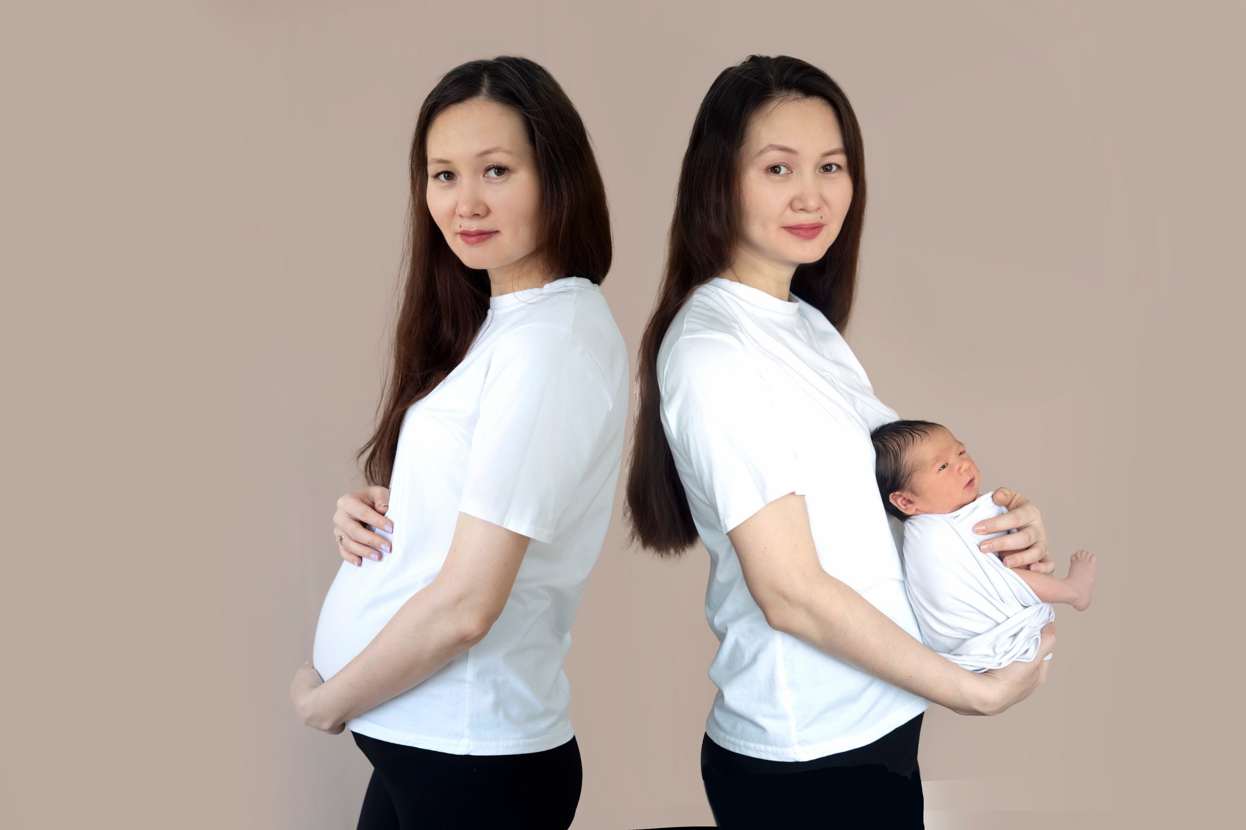 Абай. Newborn съемка дома. Мила Посвит Фотограф новорожденных в Тобольске