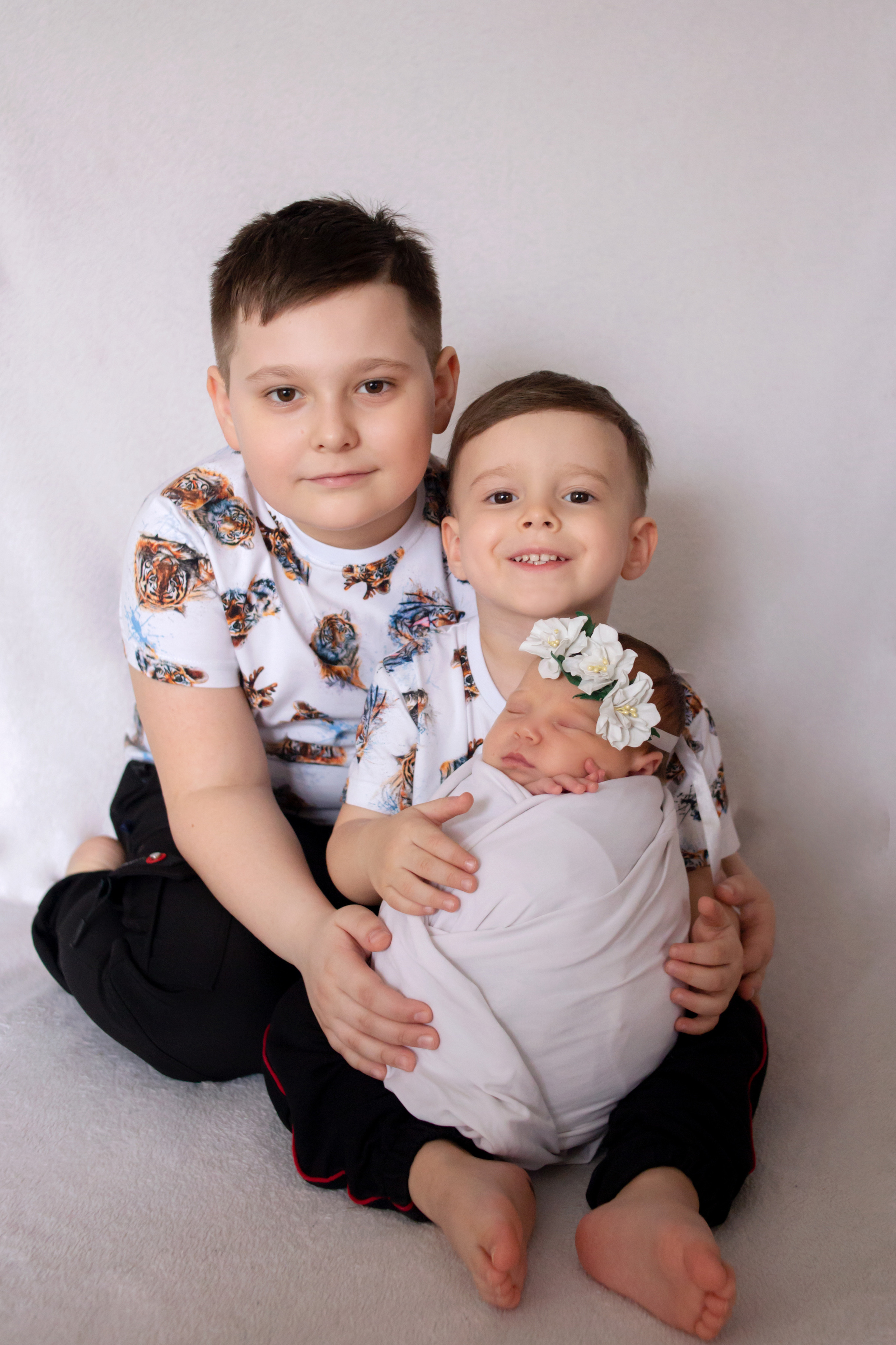 Фото с родителями. Мила Посвит Фотограф новорожденных в Тобольске