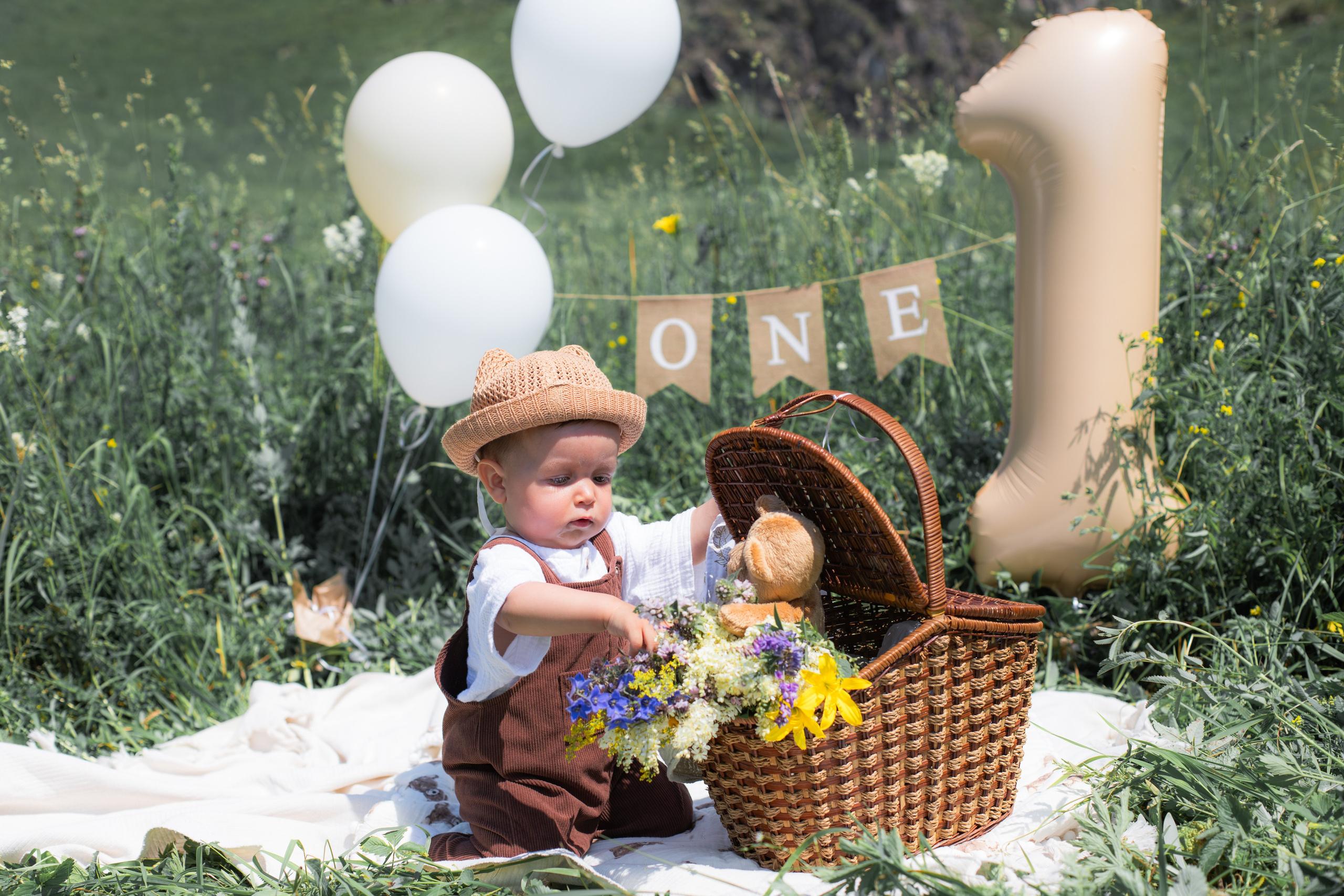Марку 1 годик. Фотограф Нина Брандт в Горном Алтае