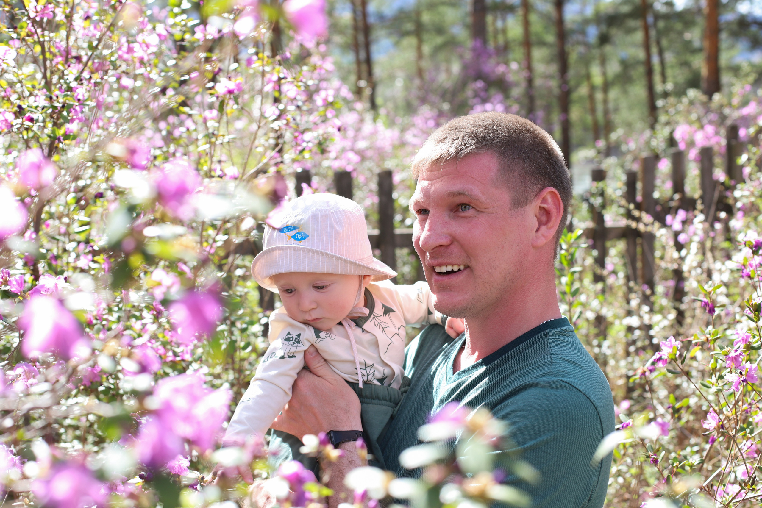 Анна & семья. Фотограф Нина Брандт в Горном Алтае