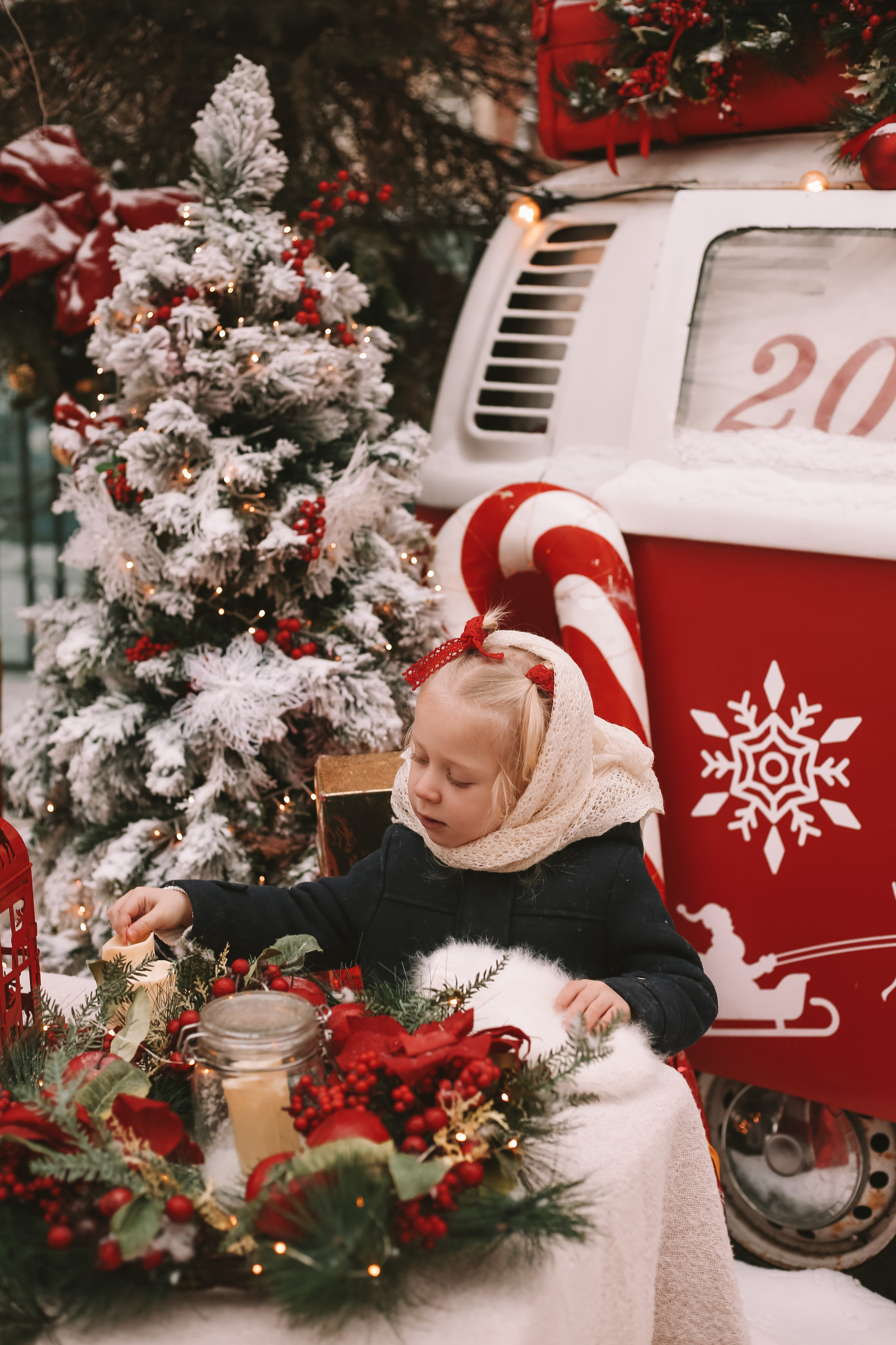 Сhristmas BUS 2024. Семейный фотограф в Москве и МО Варвара Шаранова