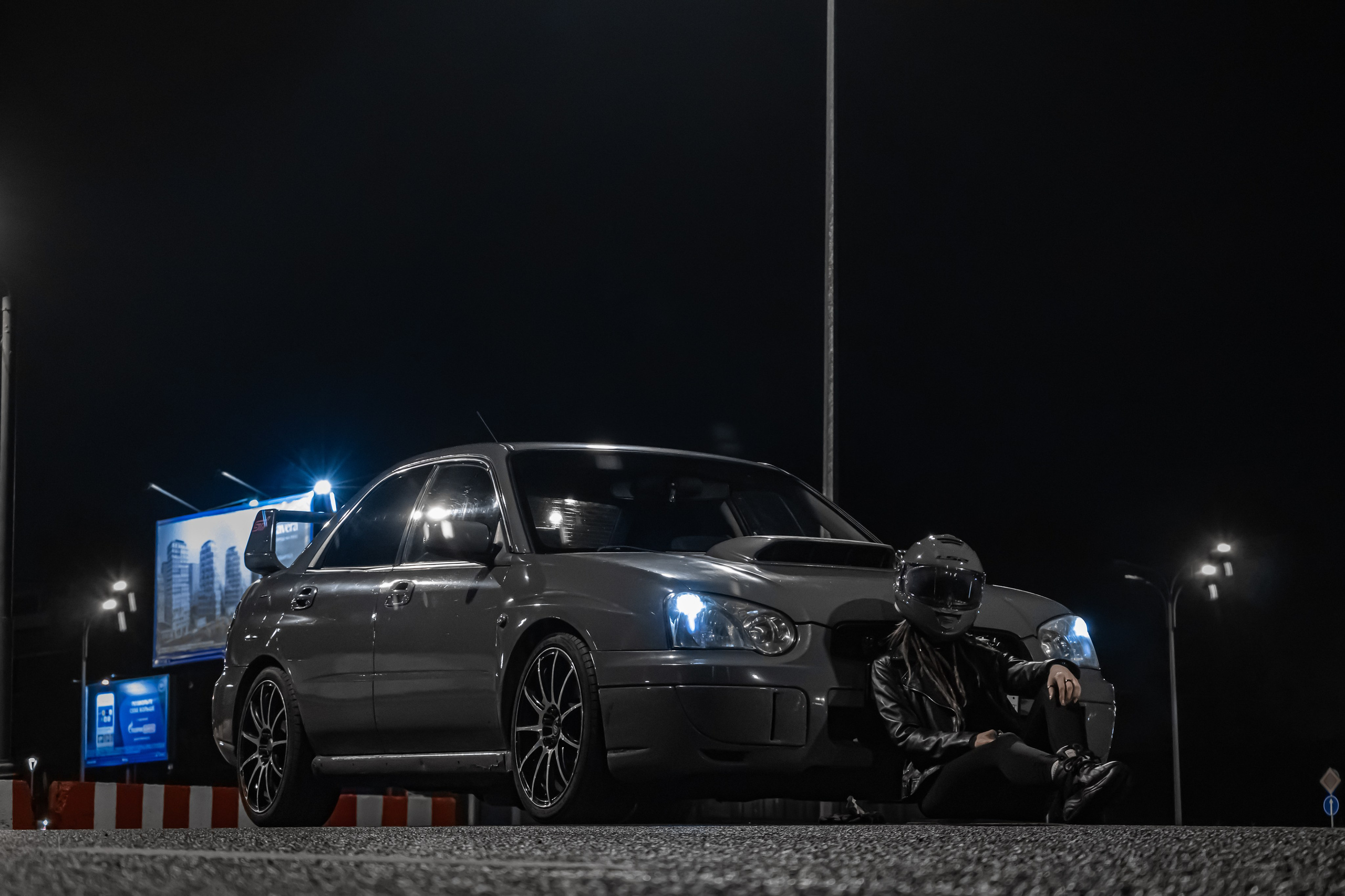 Тандем Драйва: фотосессия вас и вашего автомобиля. Валерия и Subaru. Ирина Санрайз — Автомобильный фотограф в Москве