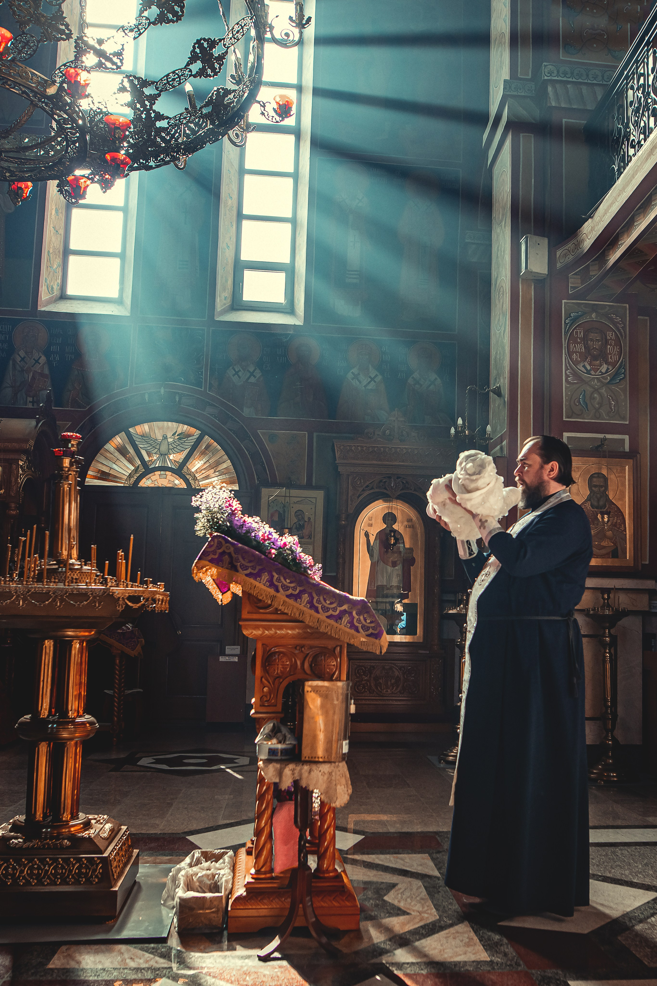 Таинство Крещения. Фотограф Таинств Крещения и Венчания в г. Курске