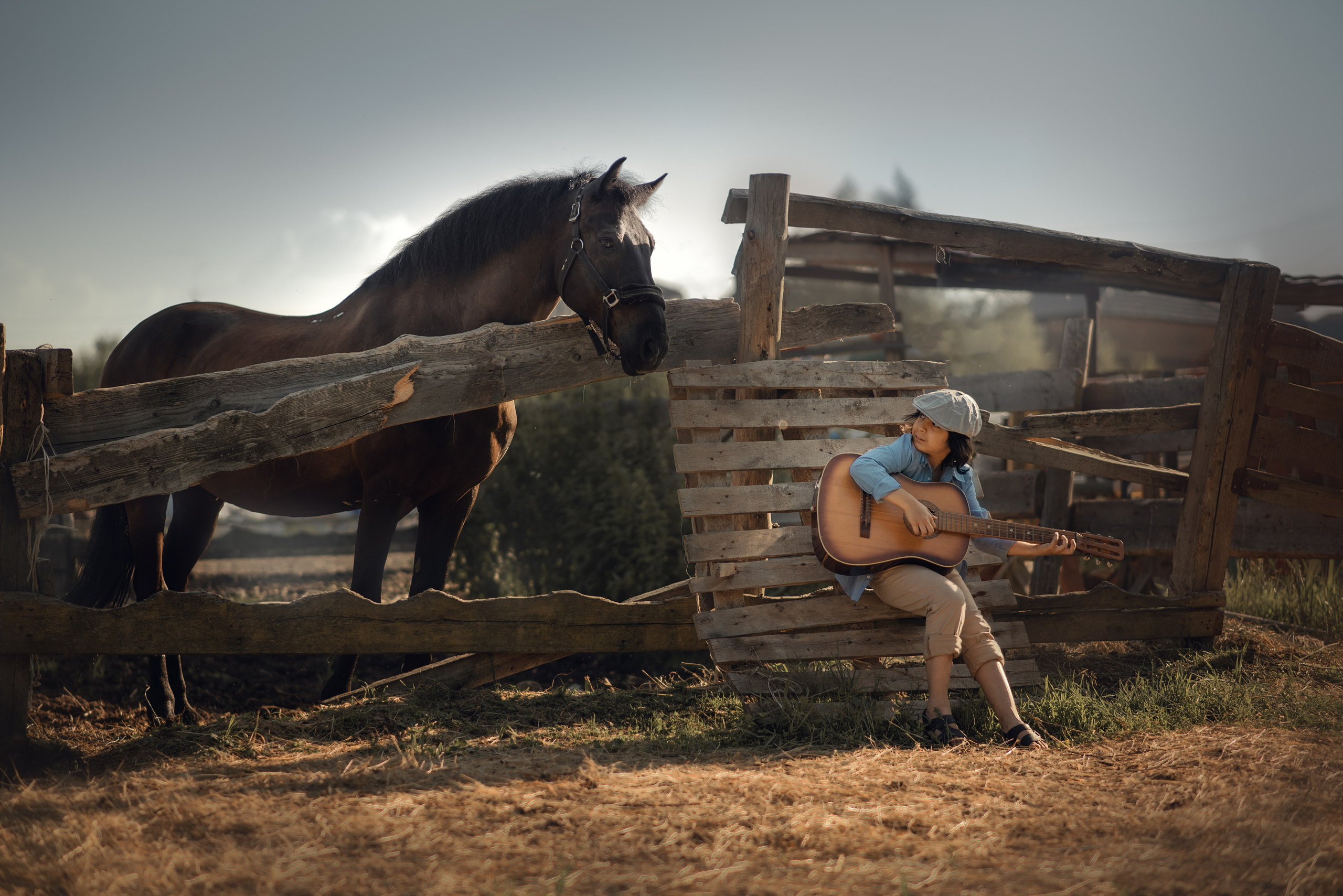 Выходной на конюшне. Душевная фотография от сердца к сердцу Марина Жиделева фотограф Москва