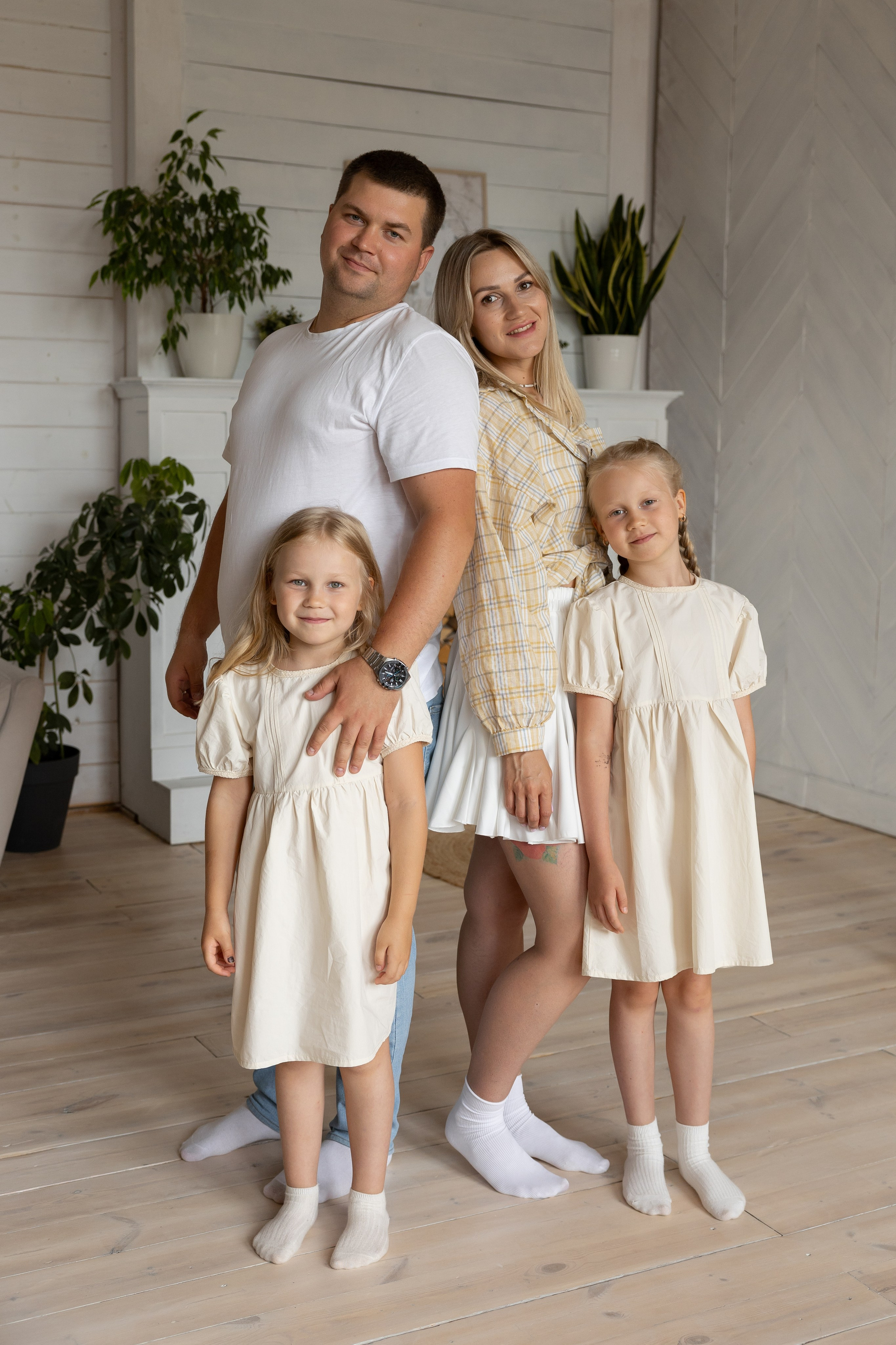 Для четверых. Семейный и свадебный фотограф в Челябинске Мария Леонтьева