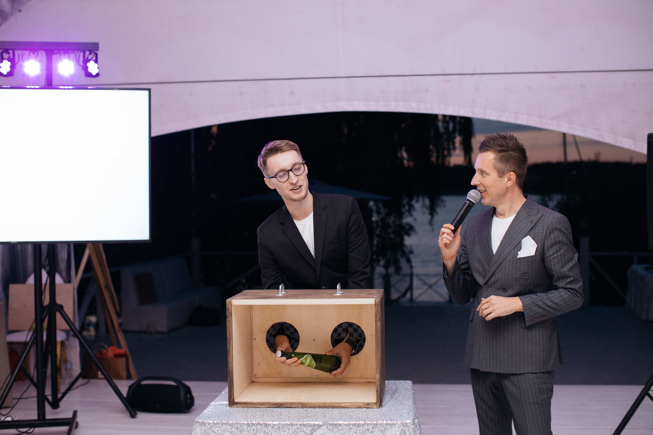 Костя и Таня. Ведущий на свадьбу в Москве Зубков Алексей