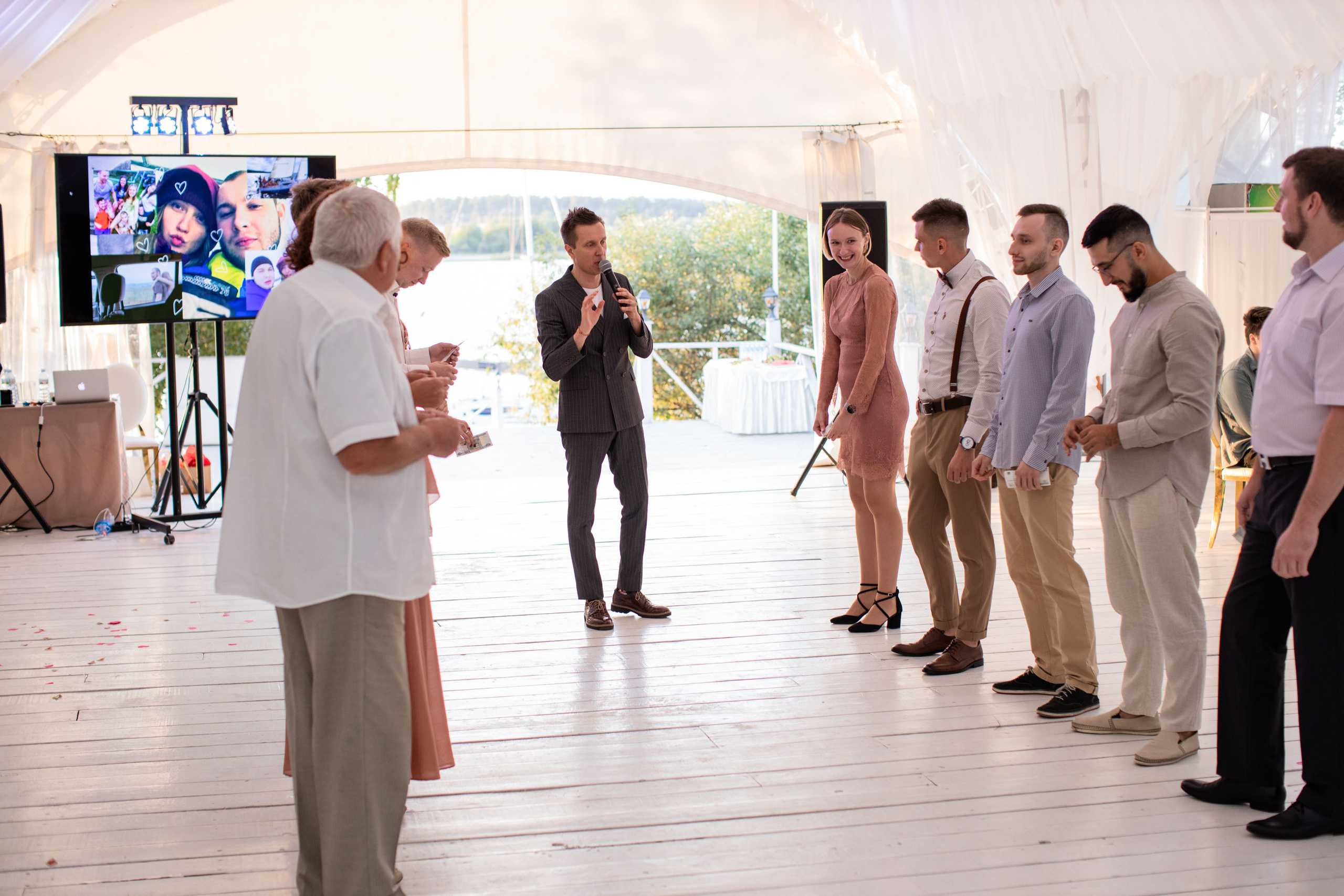 Костя и Таня. Ведущий на свадьбу в Москве Зубков Алексей