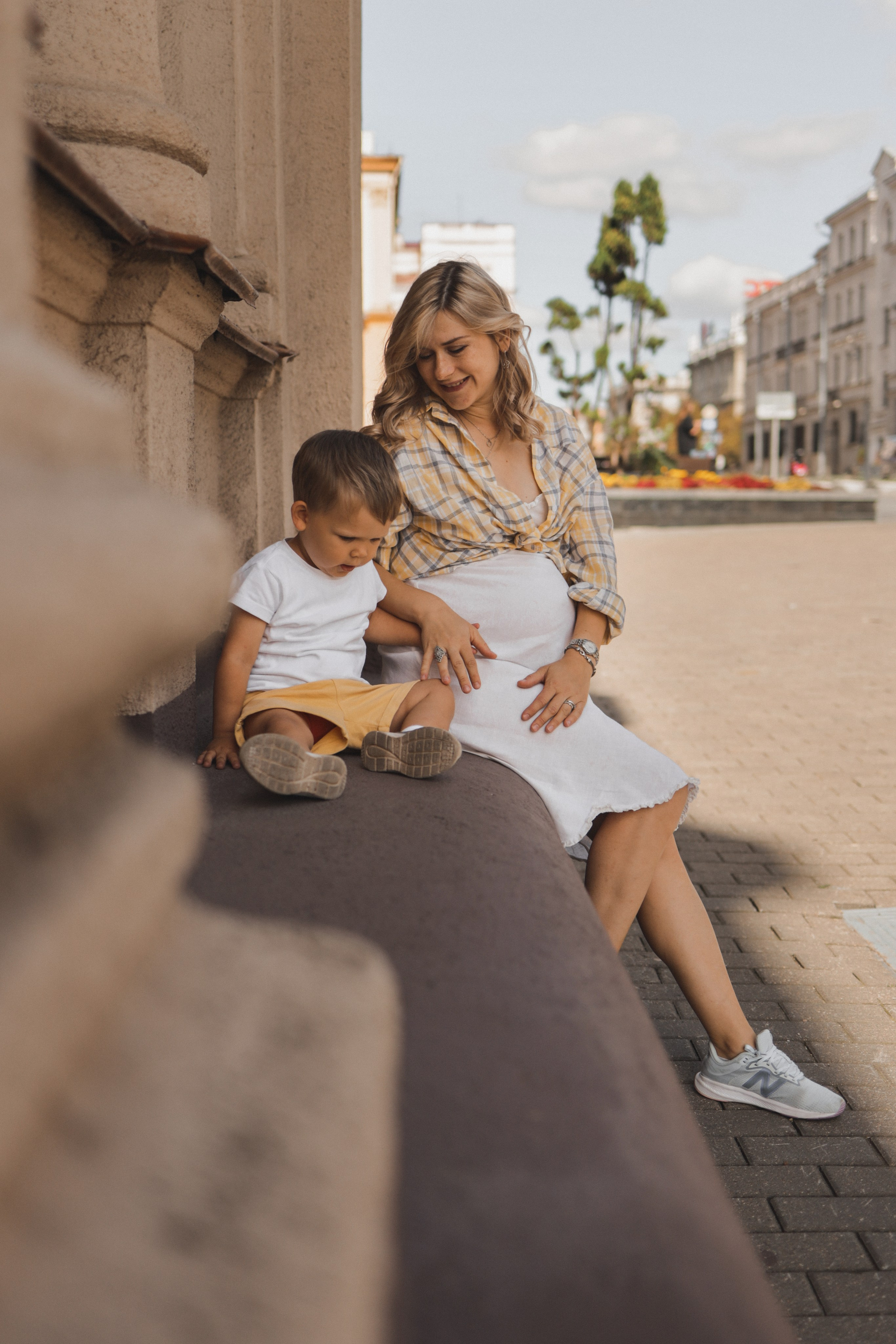 Семейная фотосессия в городе. Детский и семейный фотограф в Минске Дарья Арашкович