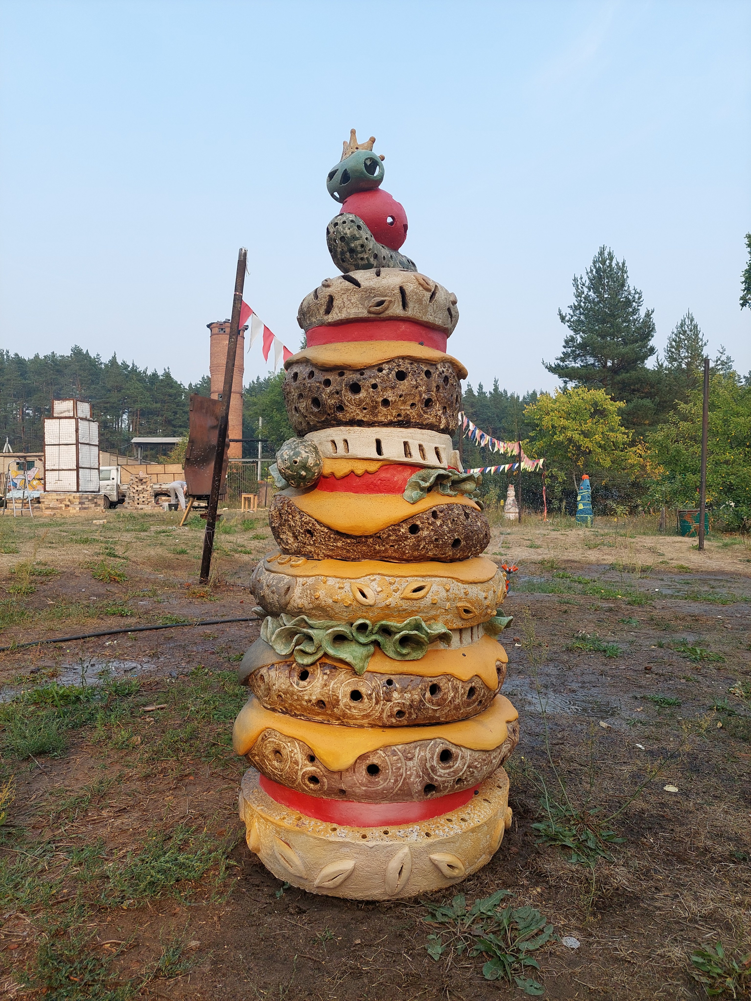 Гуслица 2022. Курс Татьяны Пунанс «Make Your Fire». Керамика с историей. Елена Рогалёва