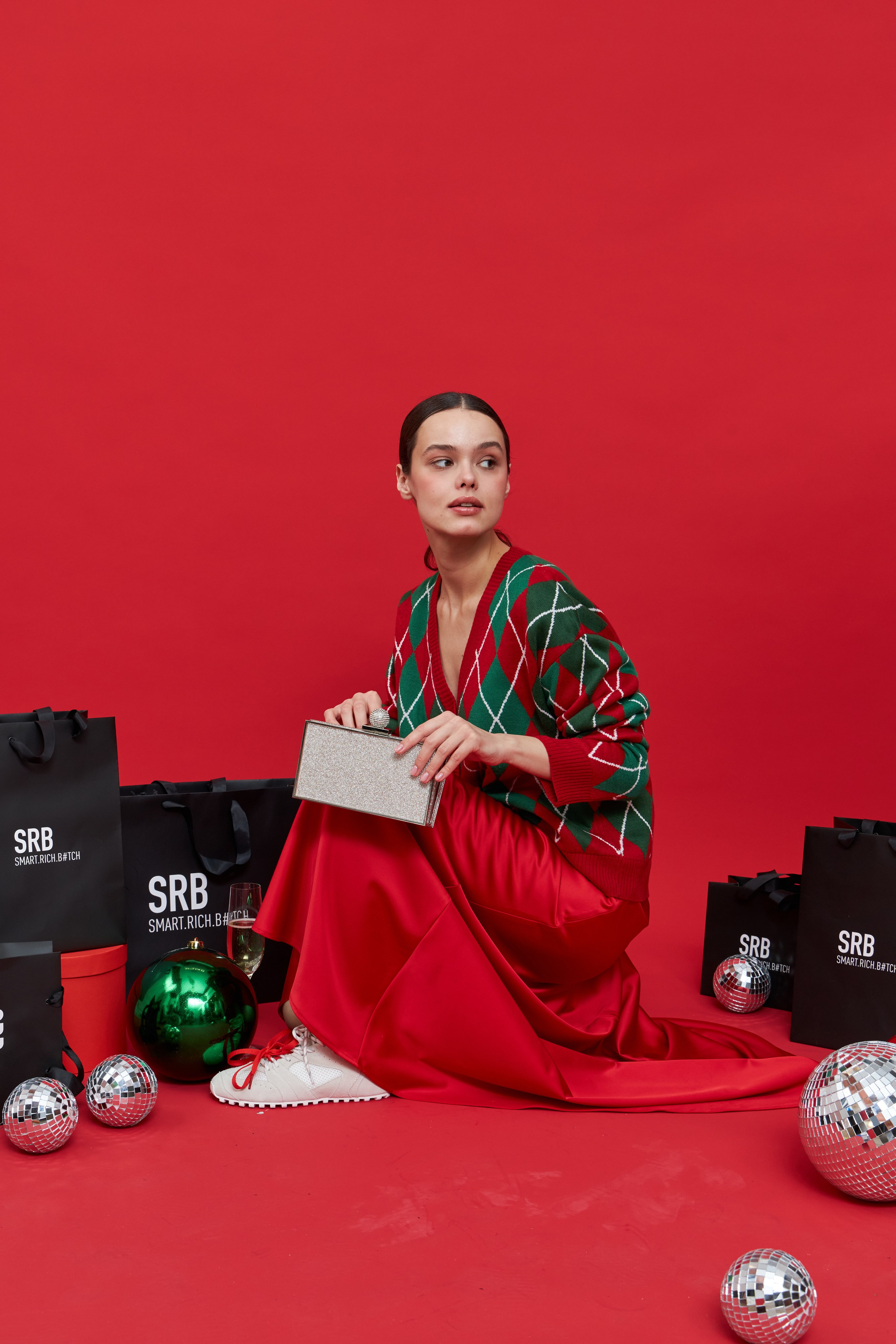 SRB New Year campaign. Fashion and model test photographer based in Dubai and Abu-Dhabi