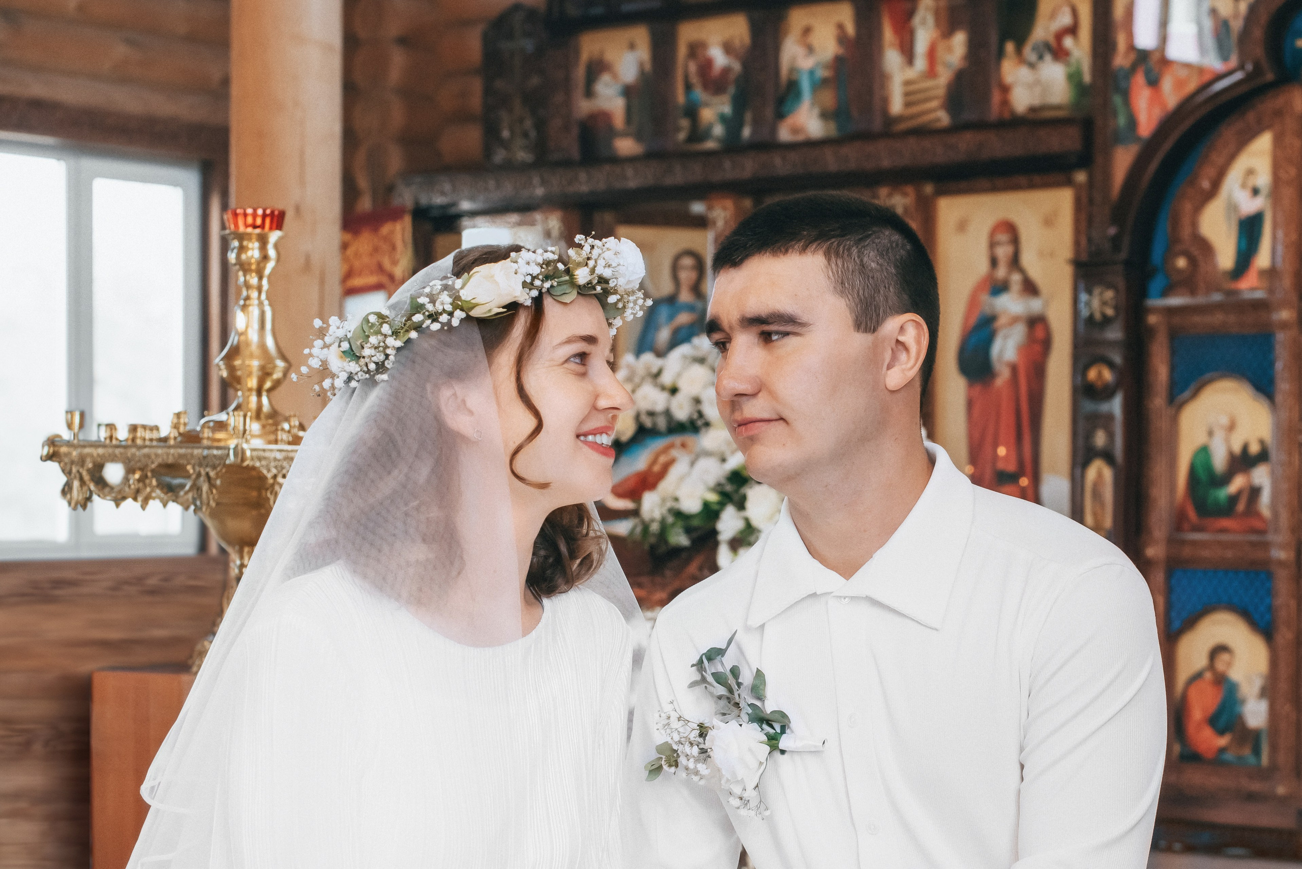Венчание в Храме Матроны Московской. Церковный фотограф на Таинство Крещения и Венчания в Оренбурге и Оренбургской области Екатерина Белкина