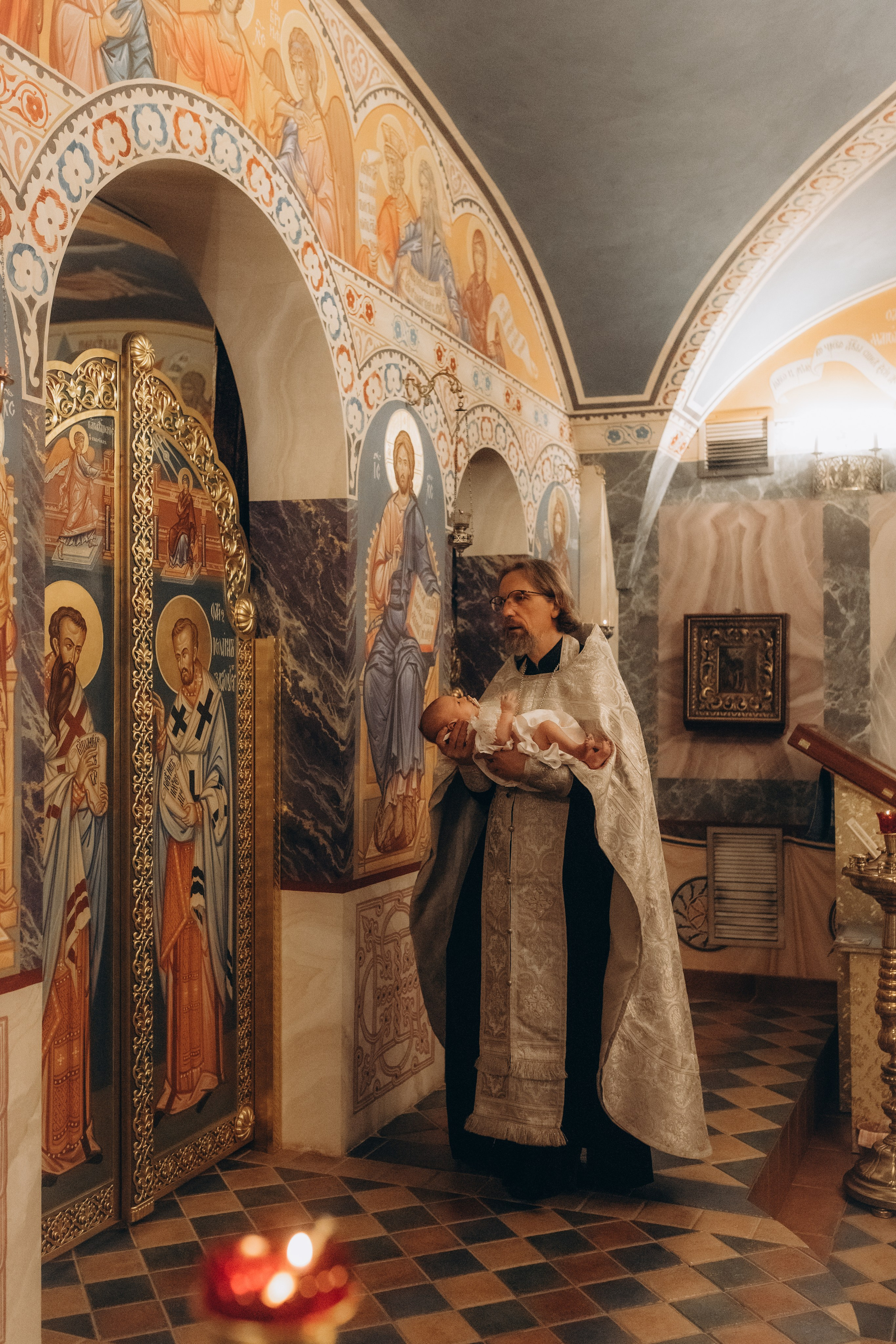 Таинство Крещения Паулины. Семейный фотограф Москва Наталия Осьмакова