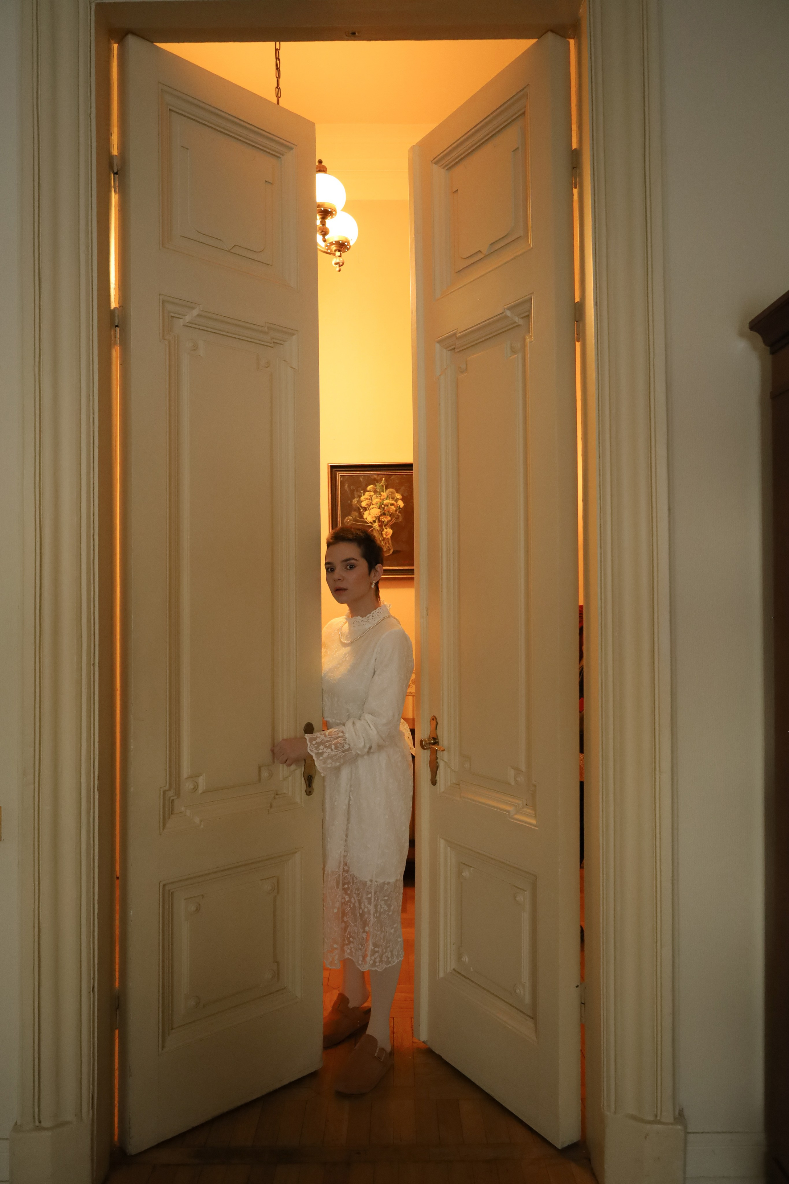 Актриса в особняке. Фотограф Химки Анна Татарских