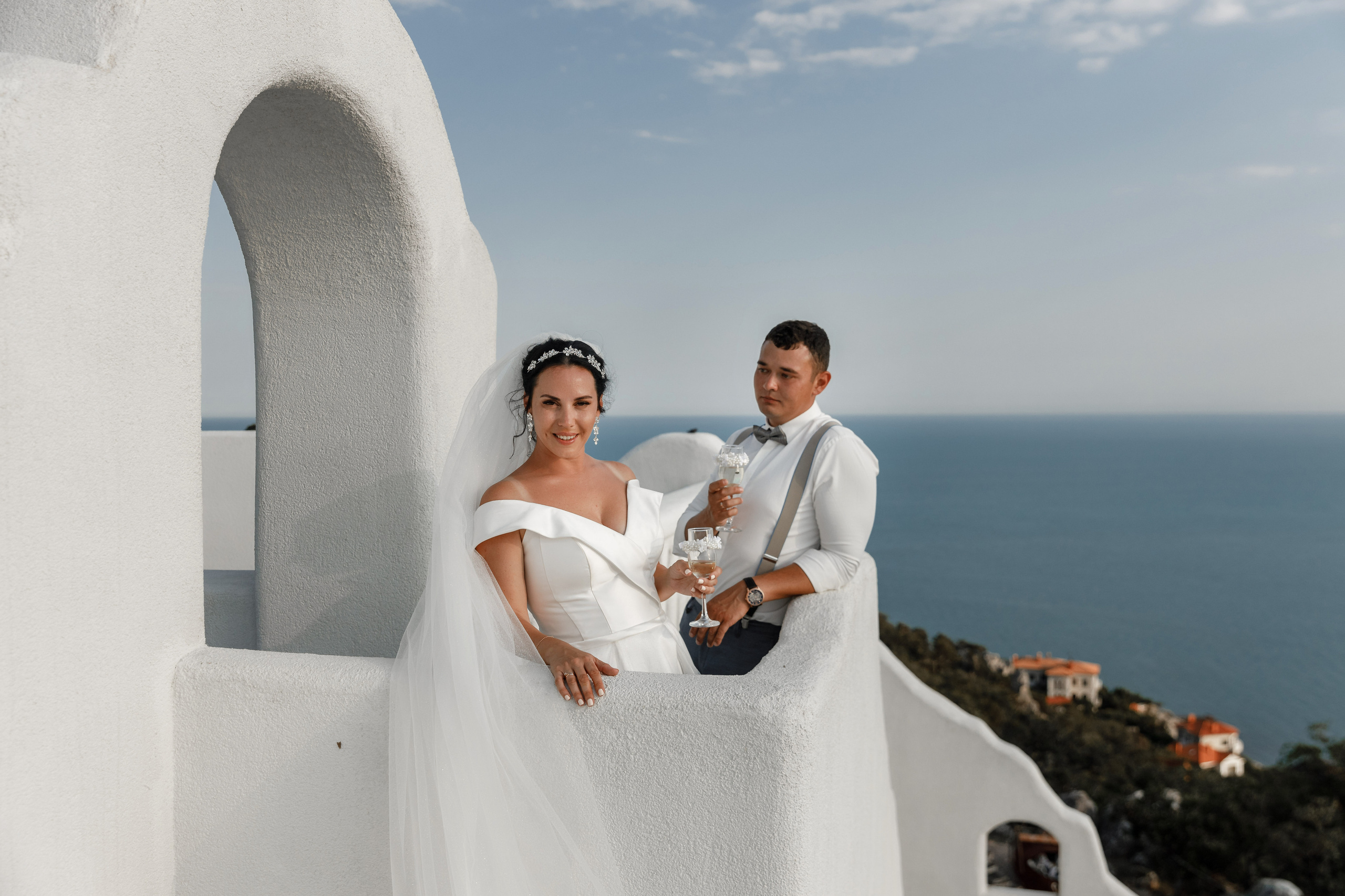 Анонс свадебной прогулки Маши и Олега. Свадебный фотограф в Крыму и Севастополе Ольга Баскакова