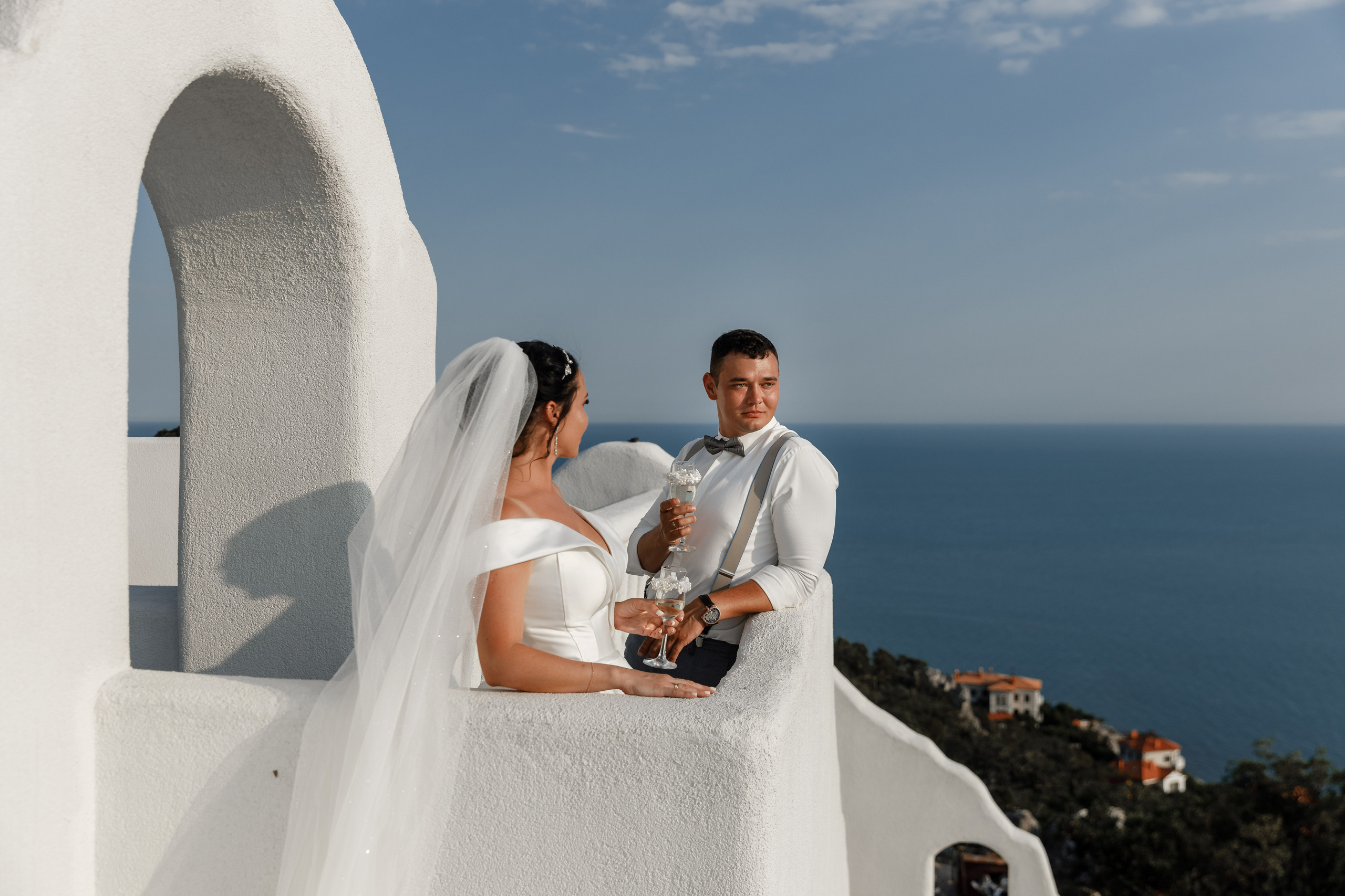 Анонс свадебной прогулки Маши и Олега. Свадебный фотограф в Крыму и Севастополе Ольга Баскакова
