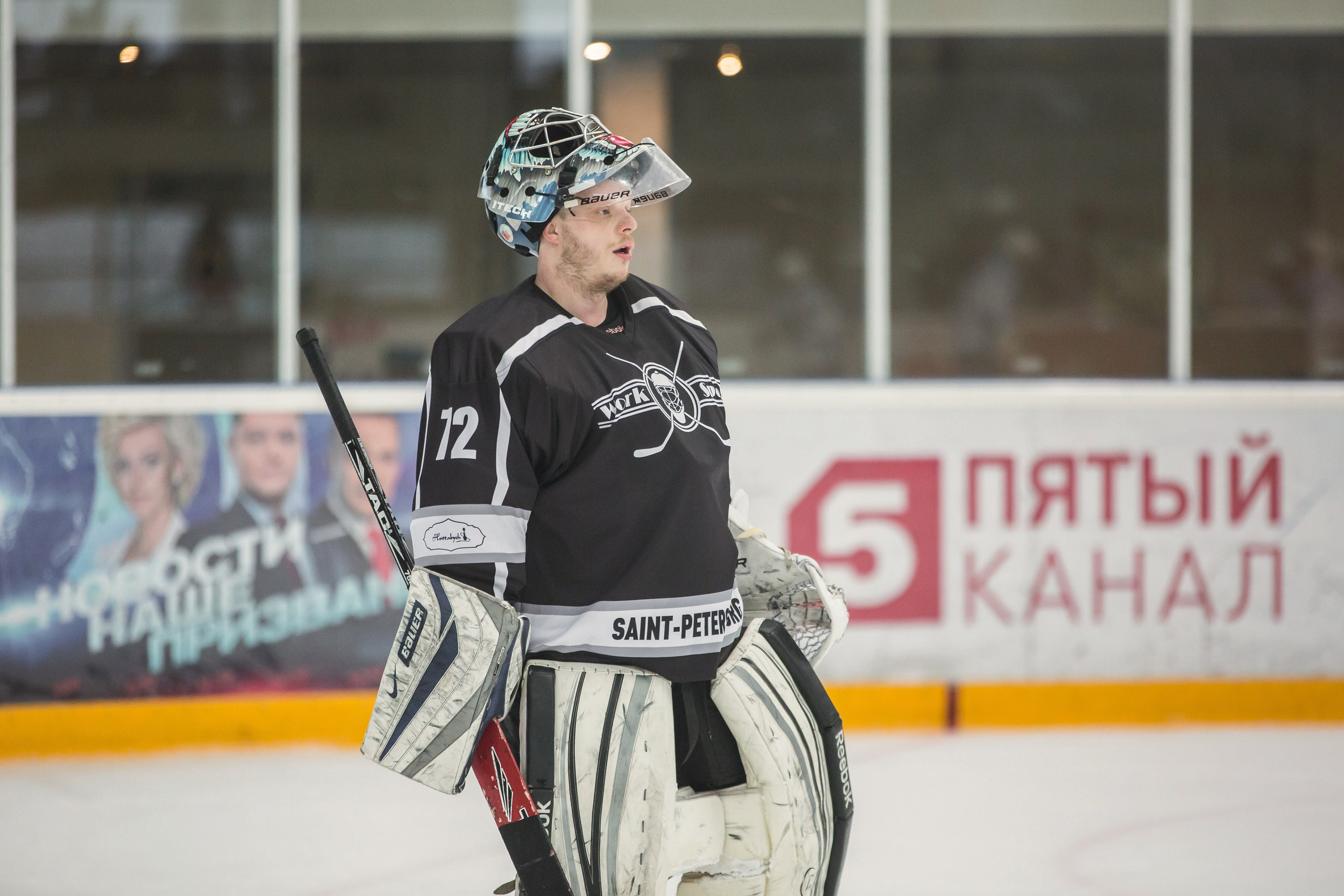 Хоккей для «Work&Sport». Снимаю съемки