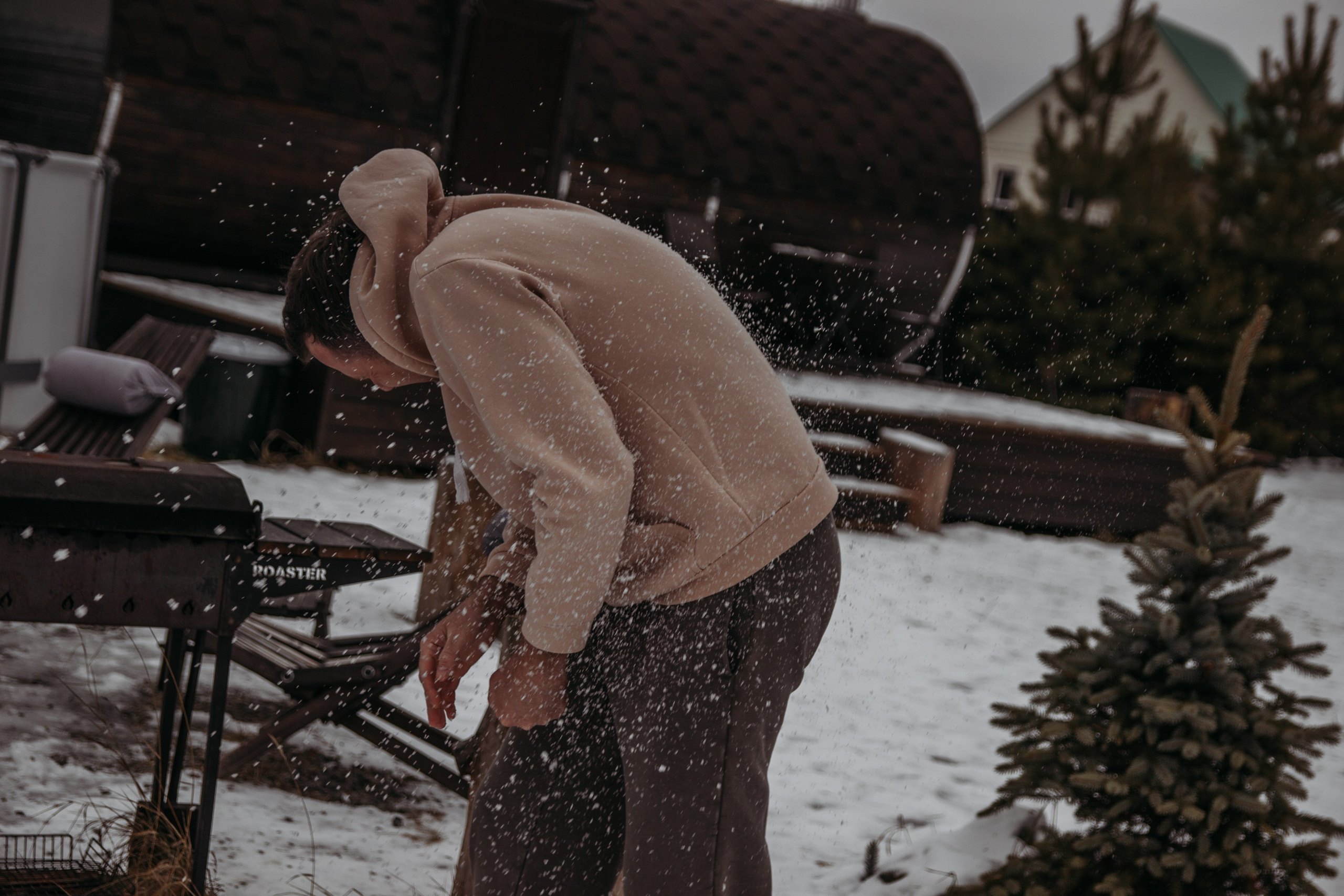 Новогодняя съемка в домике, для семьи Вероники. Венера Гайн. Репортажный фотограф  Тюмень. Обучение фотографии с 0