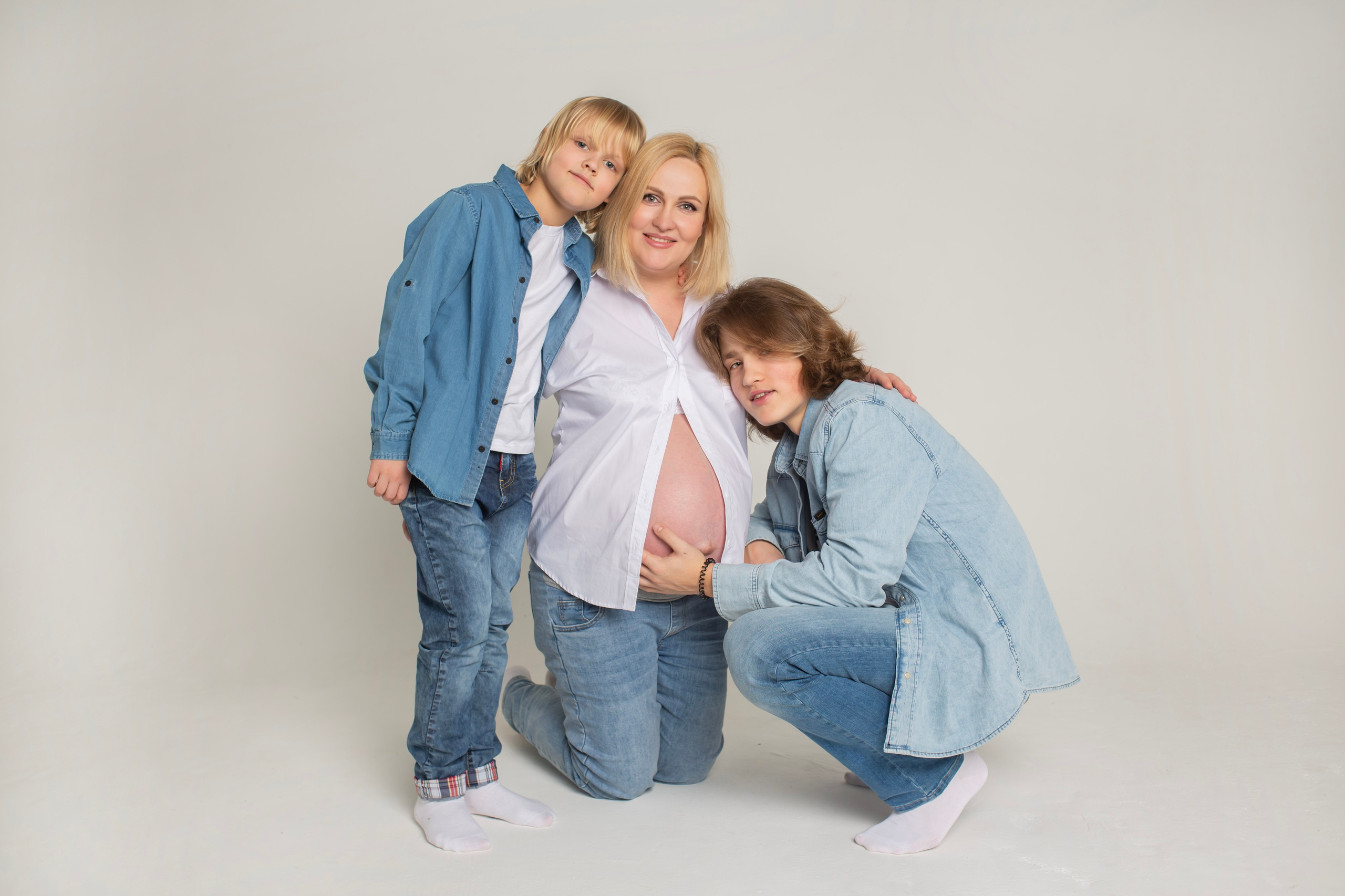 Беременность. Семейный и детский фотограф в Москве и МО — Александра