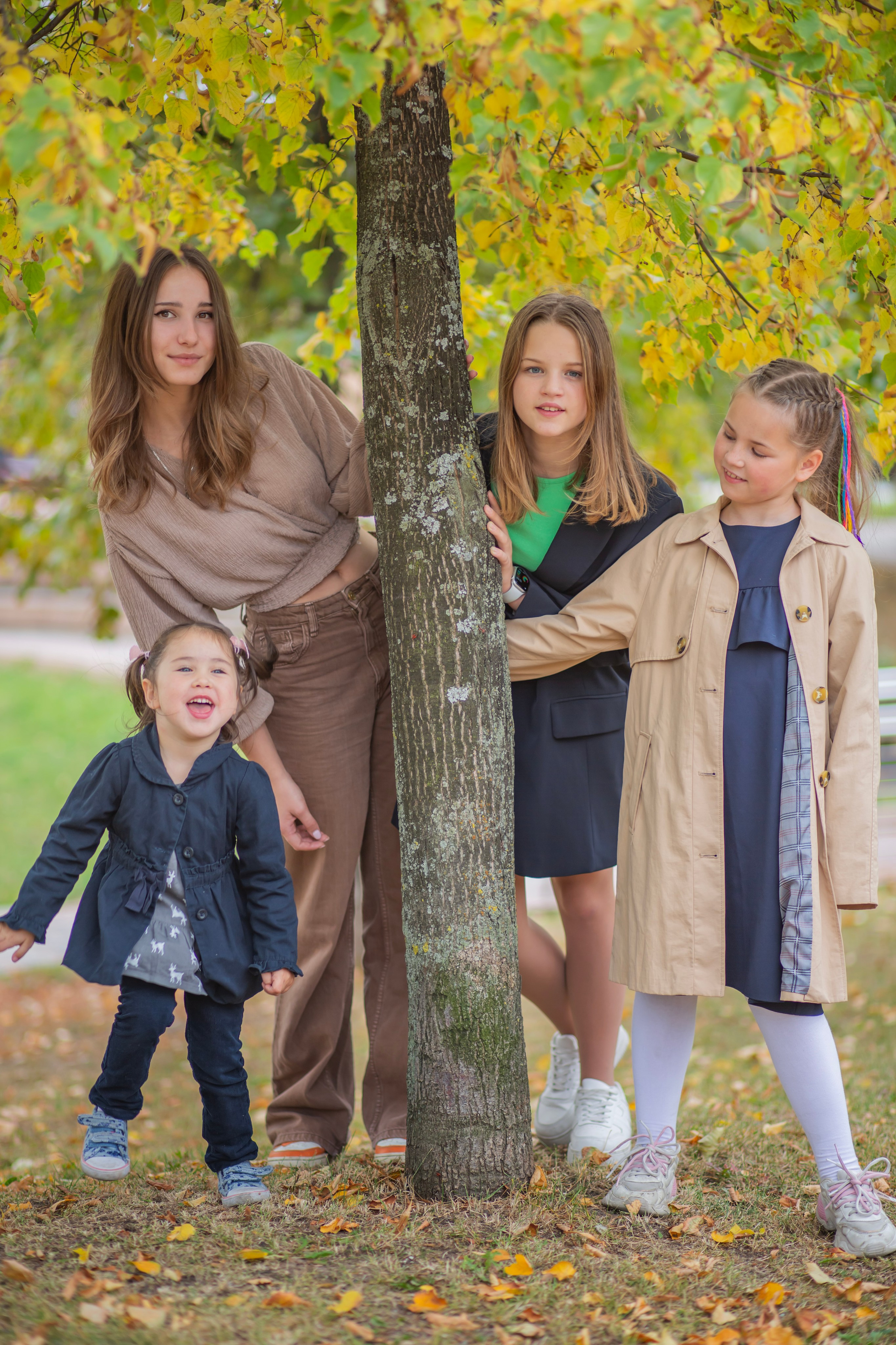 Осенняя фотопрогулка. Семейный и детский фотограф в Москве и МО — Александра