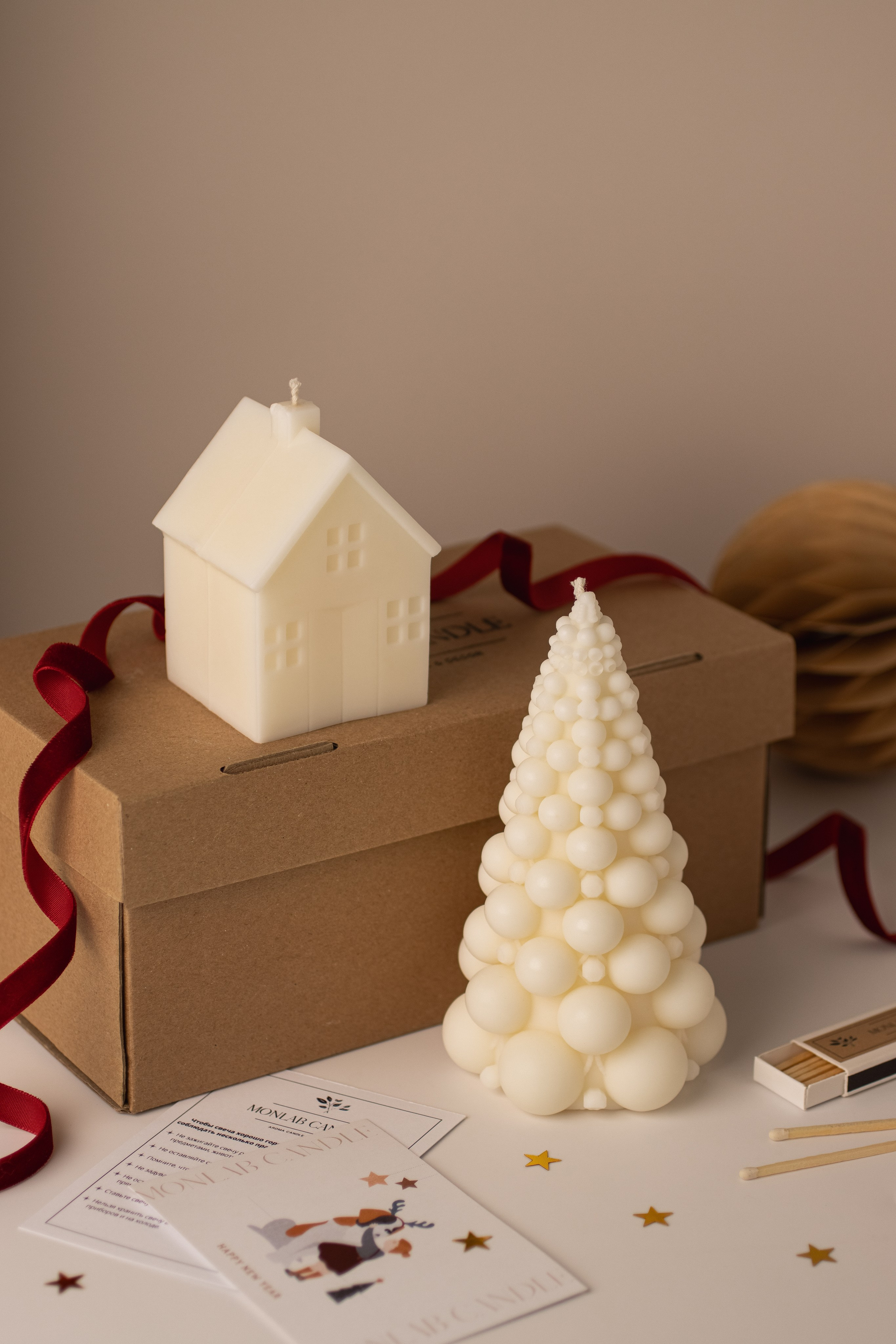 Новогодняя съемка свечей. Предметный фотограф в Балашихе Анастасия Михайлова