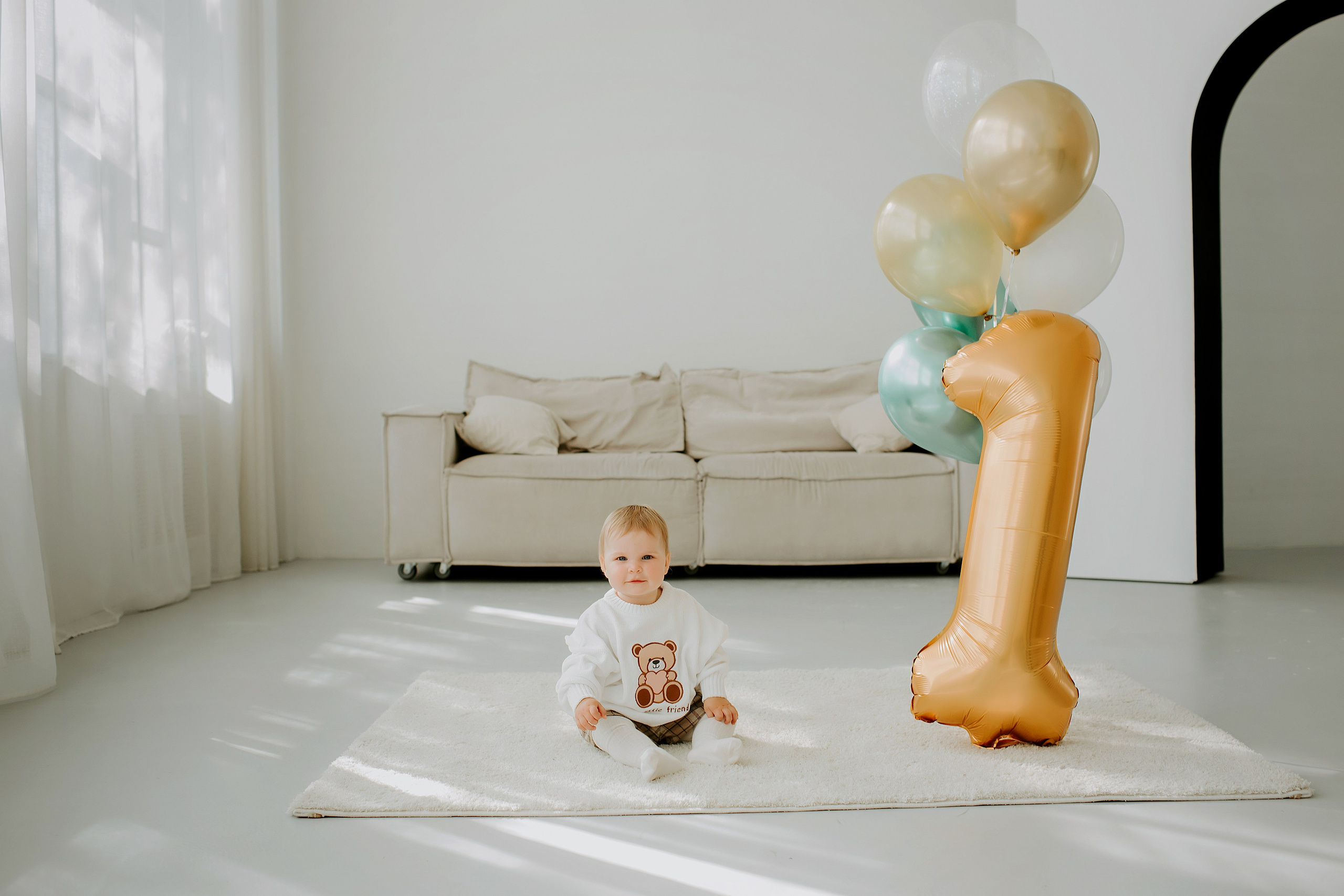 Лизоньке годик. Детский и семейный фотограф в Пензе Лена бешенова