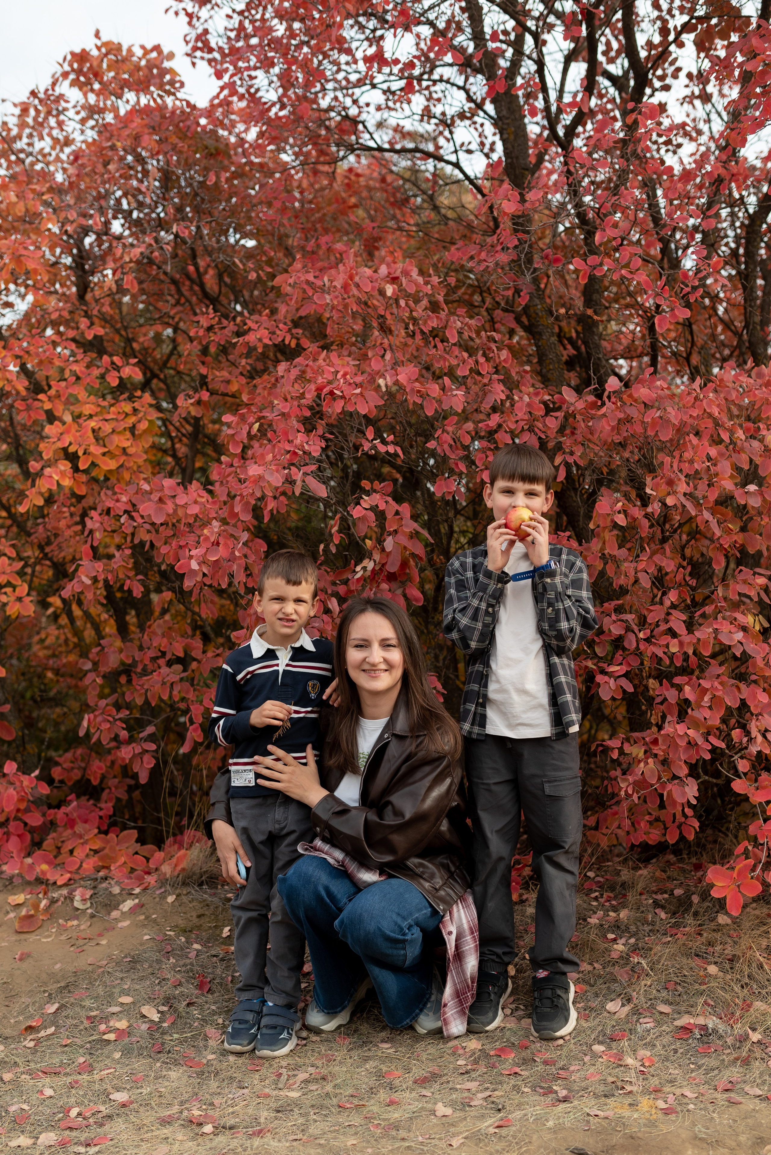 Юля и дети. Семейный фотограф Ирина Сгибнева