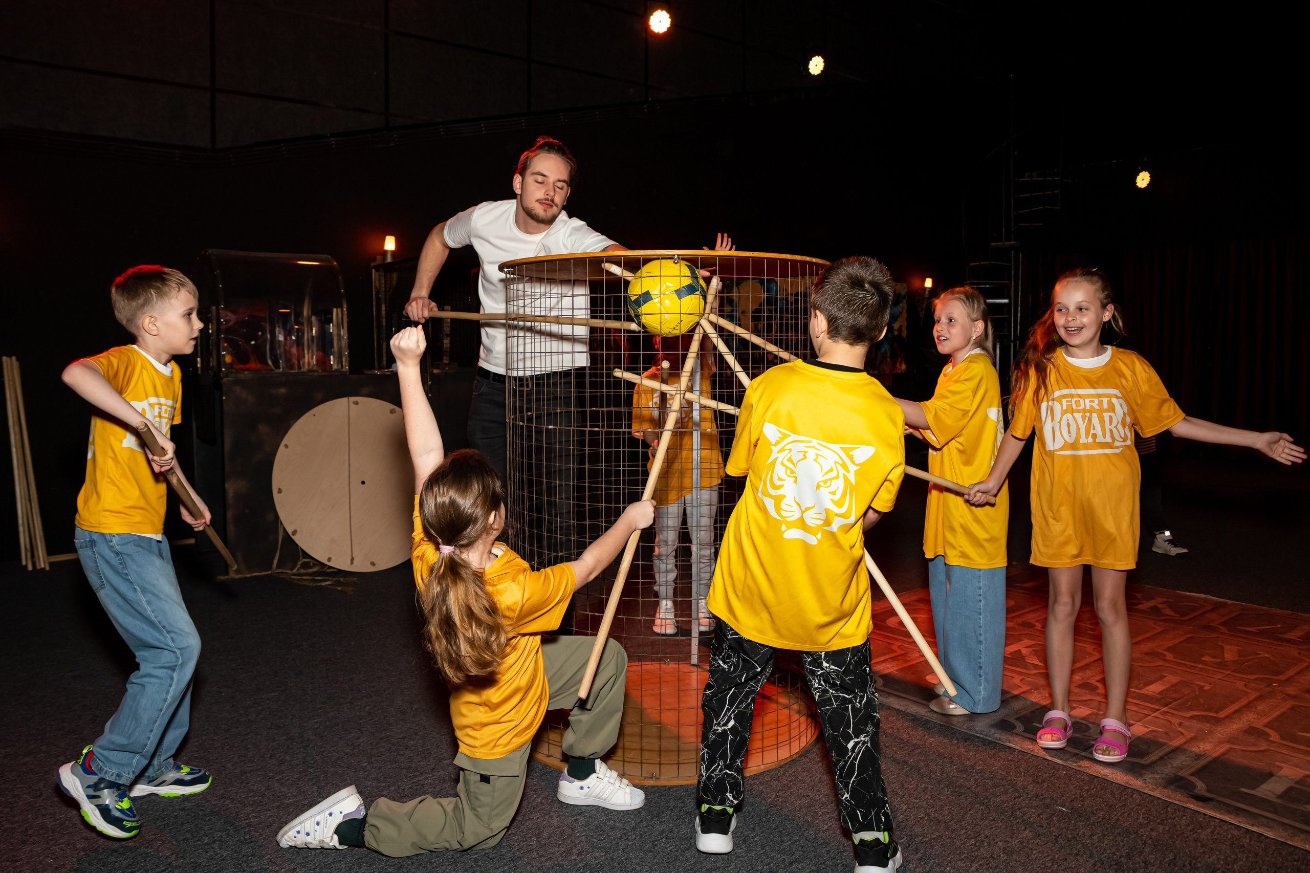 Детские праздники — Форт Боярд. Фотограф Анастасия Федорченко г. Москва